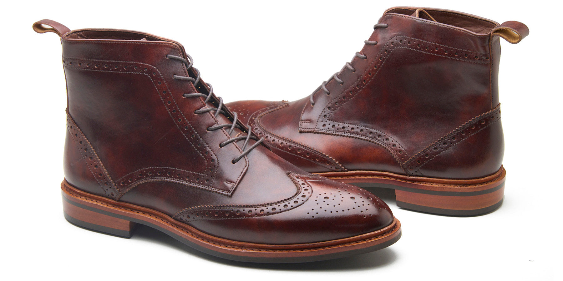 Mens Wingtip Boots