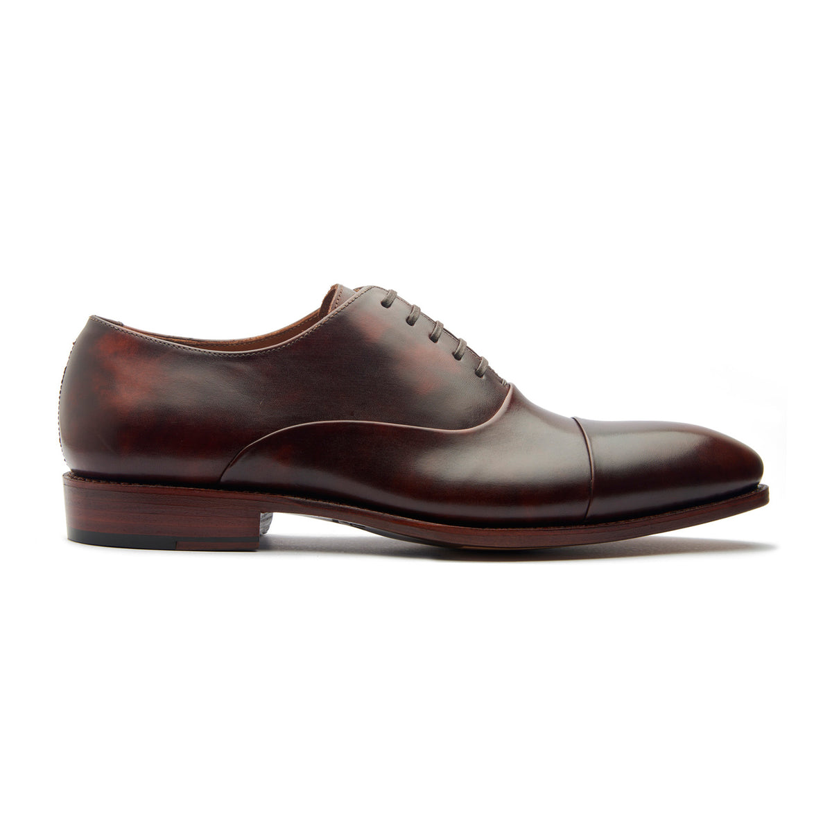 Romero, Cap-toe Oxford - Chestnut Museum Calf | Contemporary 