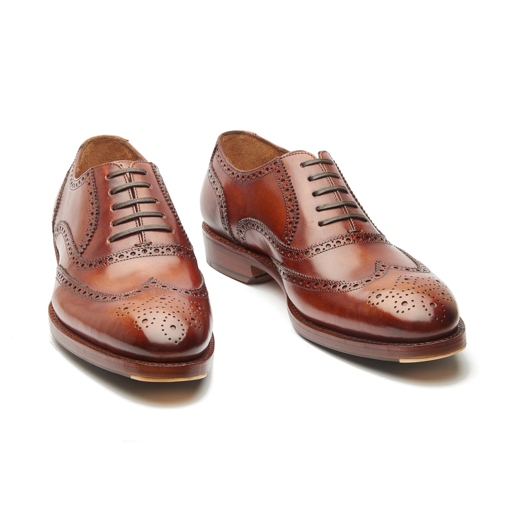 Marcell, Full Brogue Oxford - Bourbon Calf | Classics