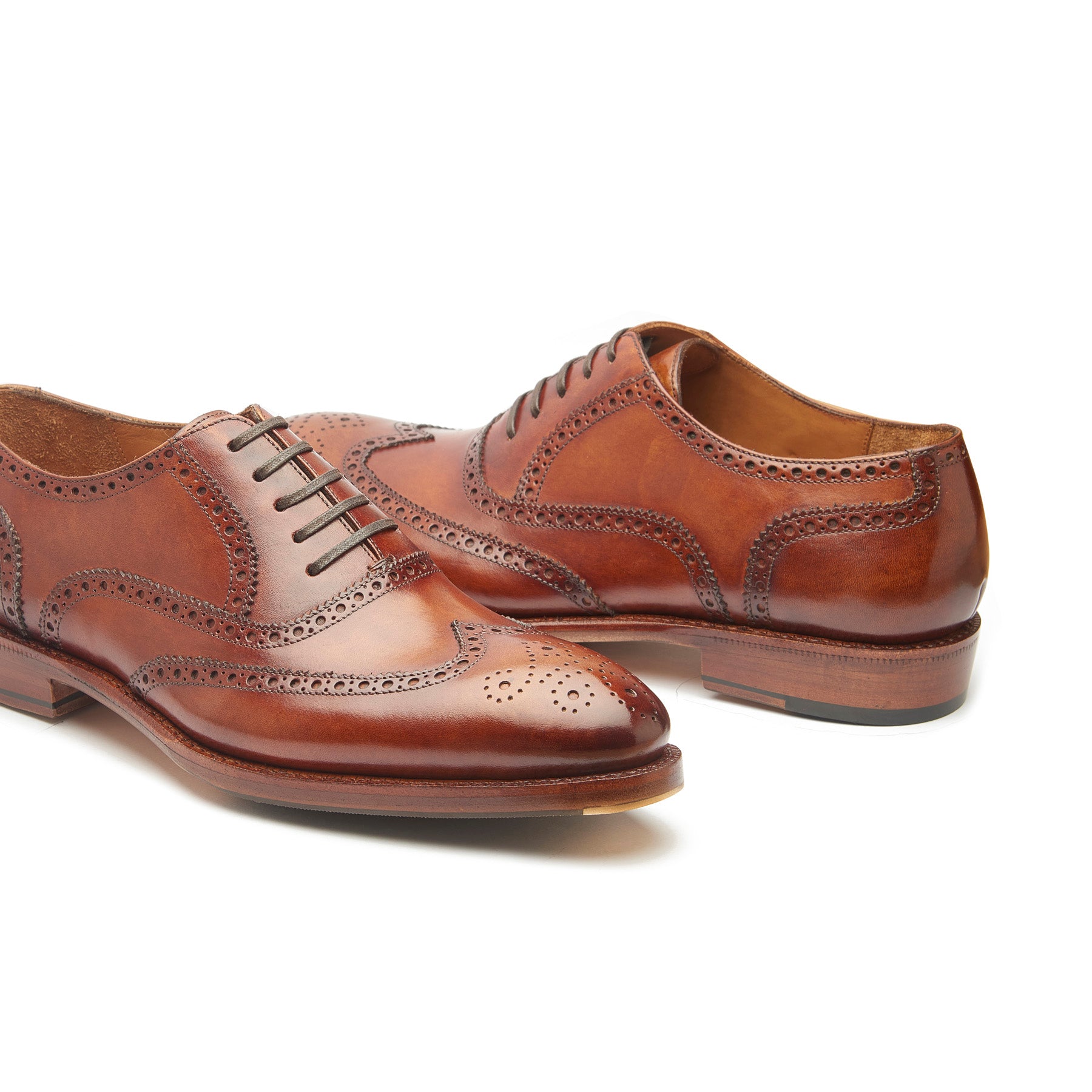 Marcell, Full Brogue Oxford - Bourbon Calf | Classics
