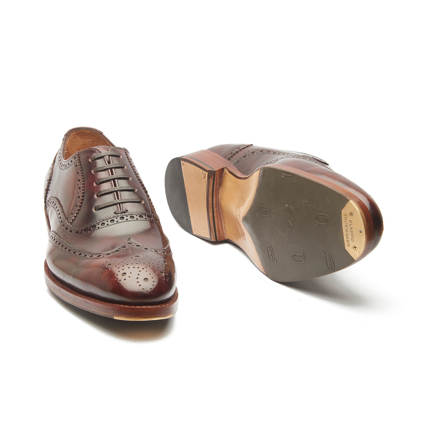 Marcell, Full Brogue Oxford - Chestnut Musuem Calf | Classics