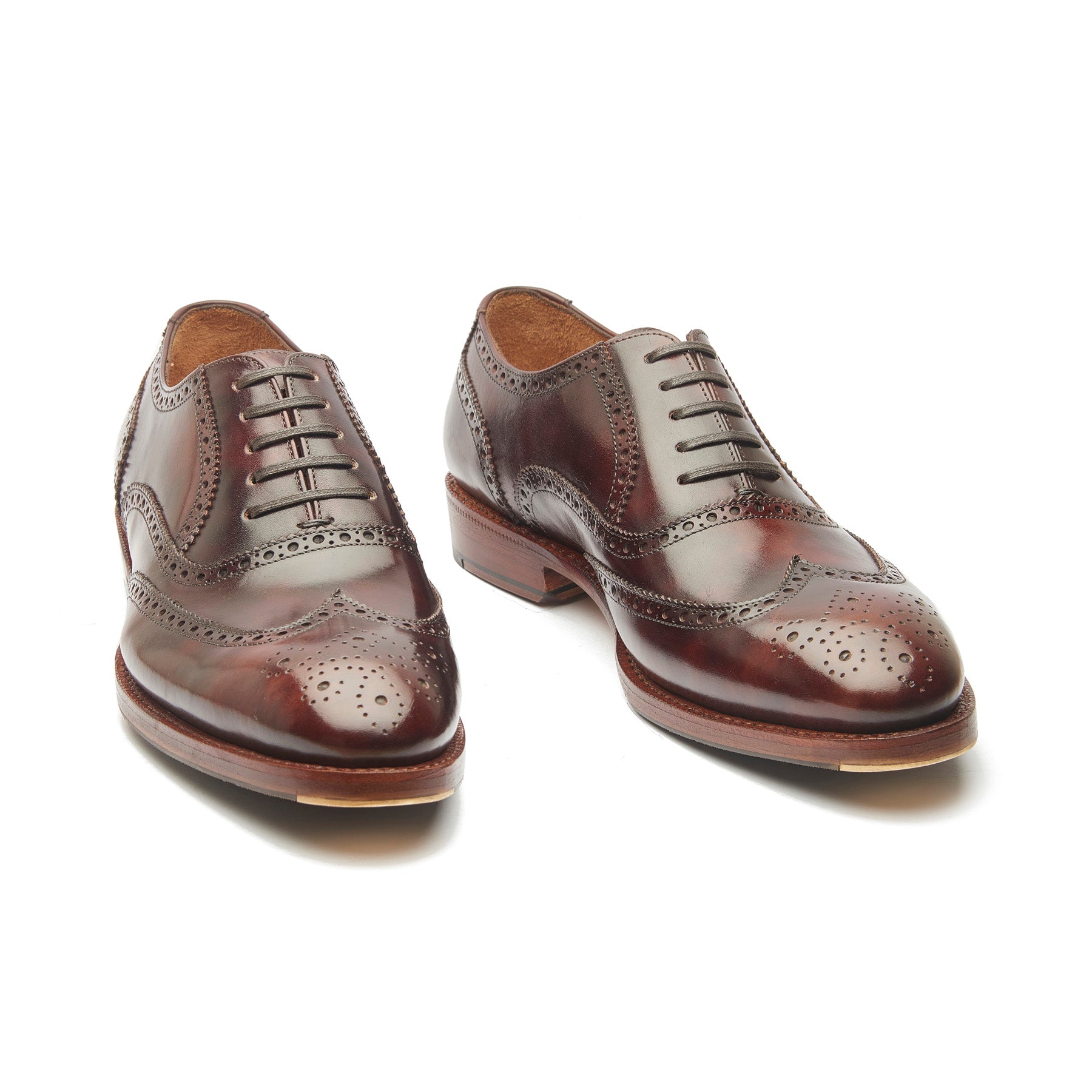 Marcell, Full Brogue Oxford - Chestnut Musuem Calf | Classics