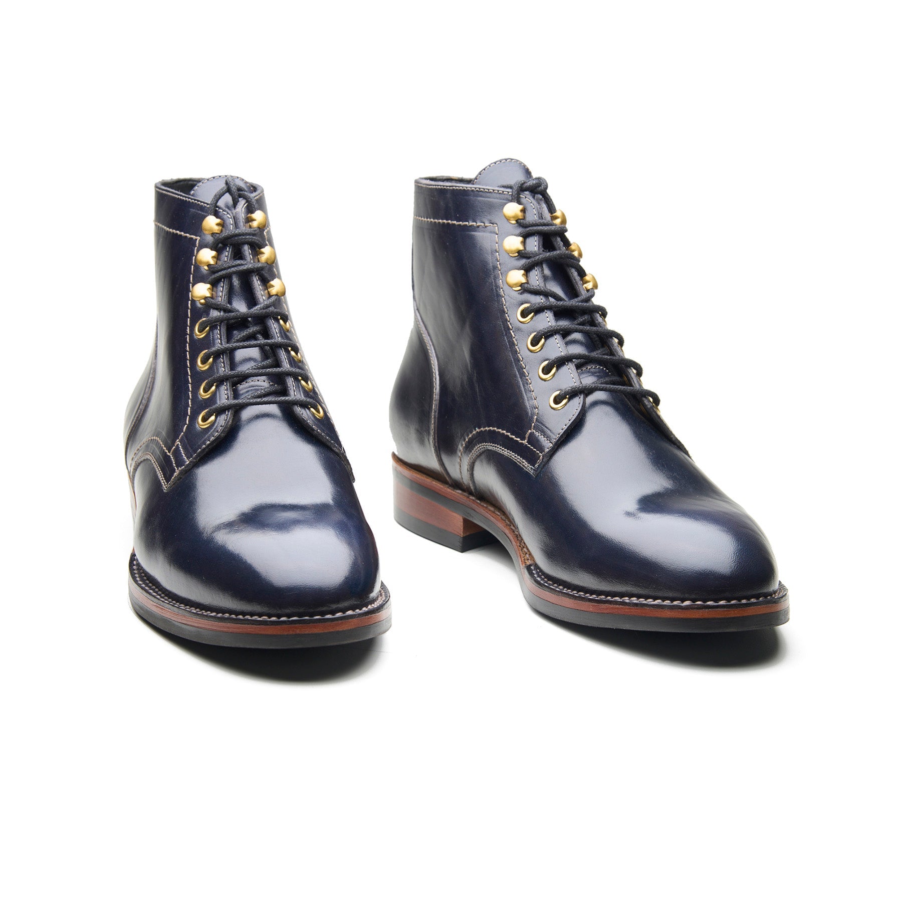 Rudiger, Service Boot - Navy Horserump | Service Boots