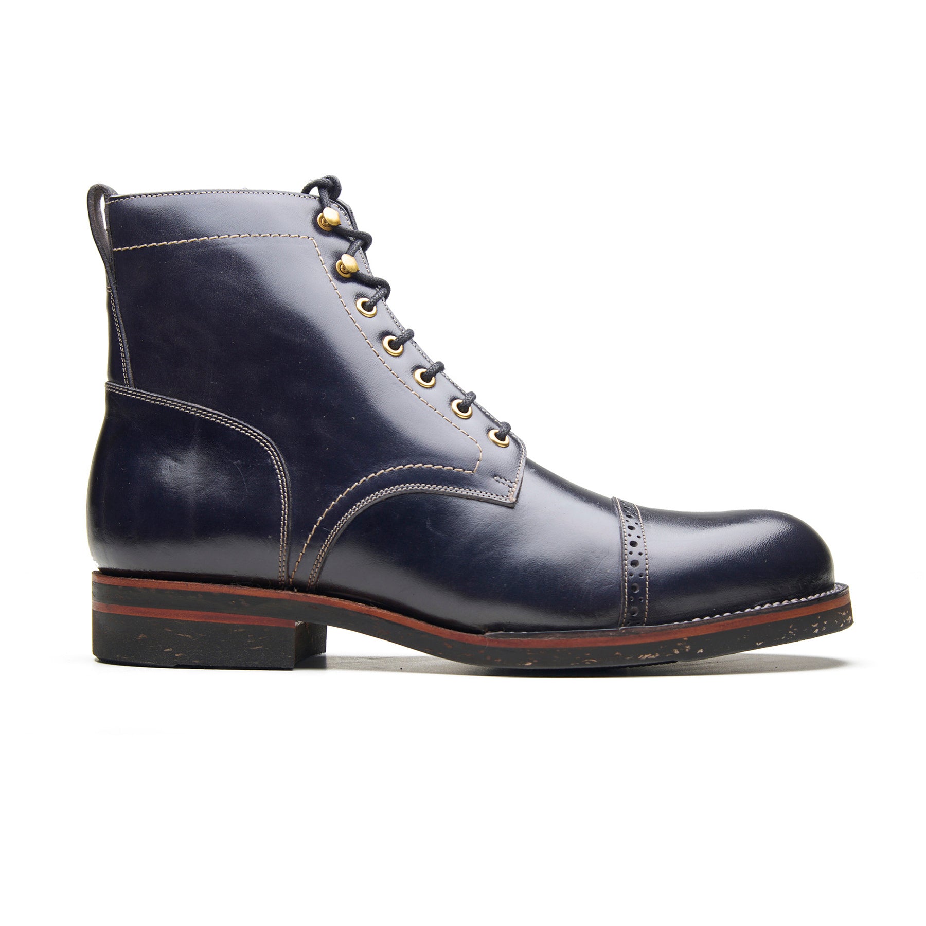 Luchador-Z, Service Boot - Dark Navy Horserump | Boots 3.0 US 7.5 / EU 40 / UK 6.5 Luchador-Z, Service Boot - Dark Navy Horserump | Boots 3.0 US 7.5 / EU 40 / UK 6.5