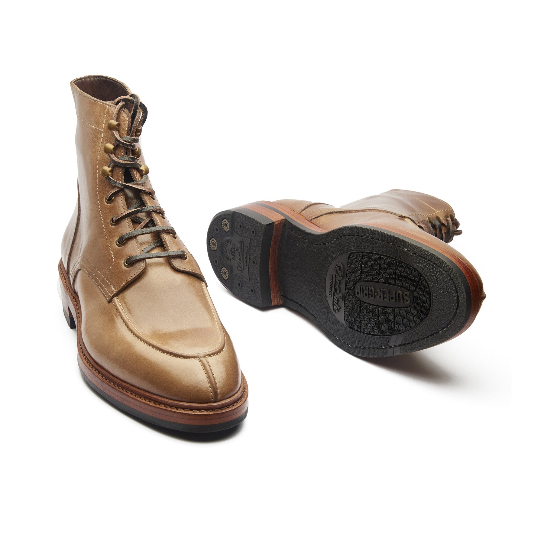Fred, Norwegian Toe Boot - Natural Chromexcel | Hand Welted Boots 2.0