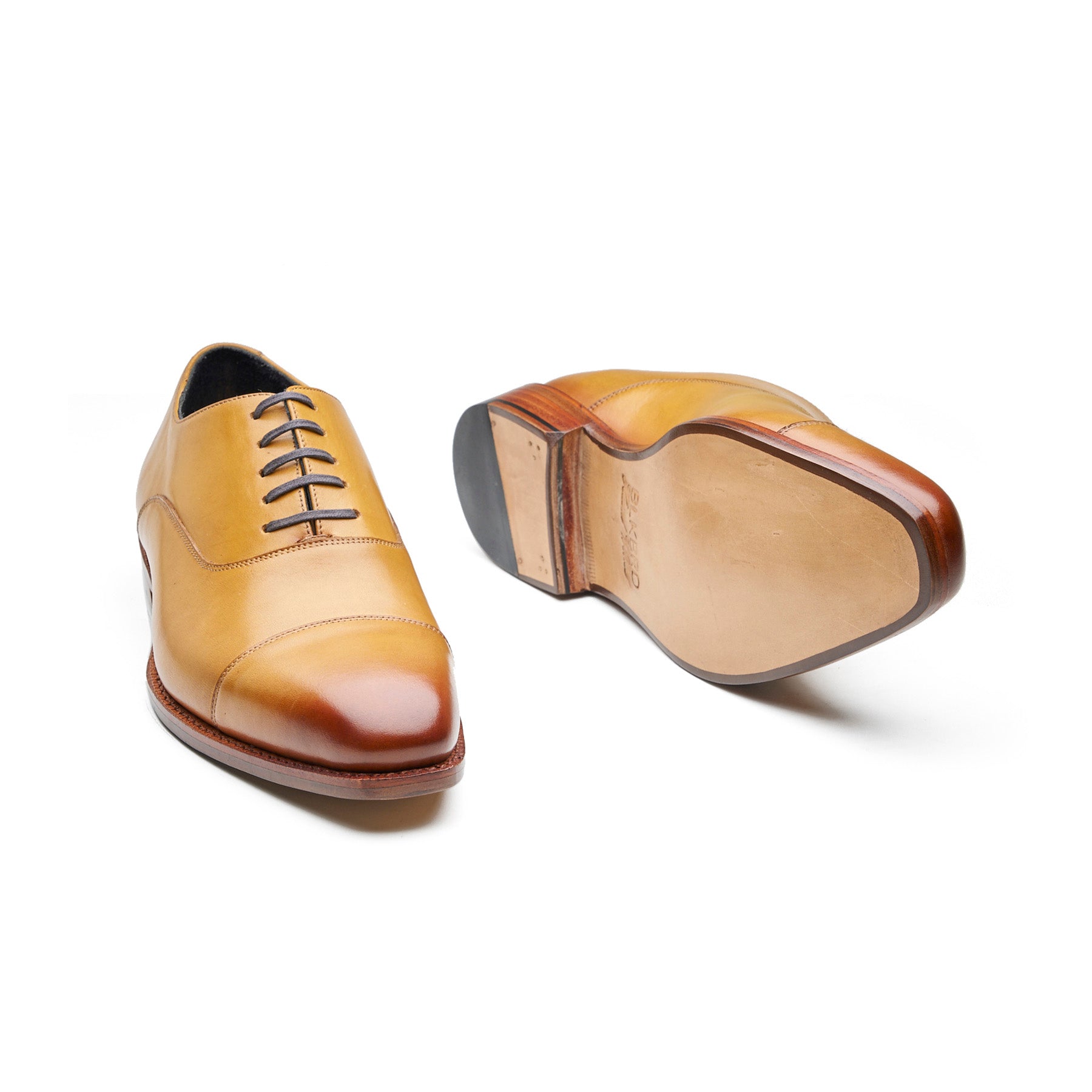 Oscar, Cap-toe Oxford - Mustard | Hand Welted | Classics Collection
