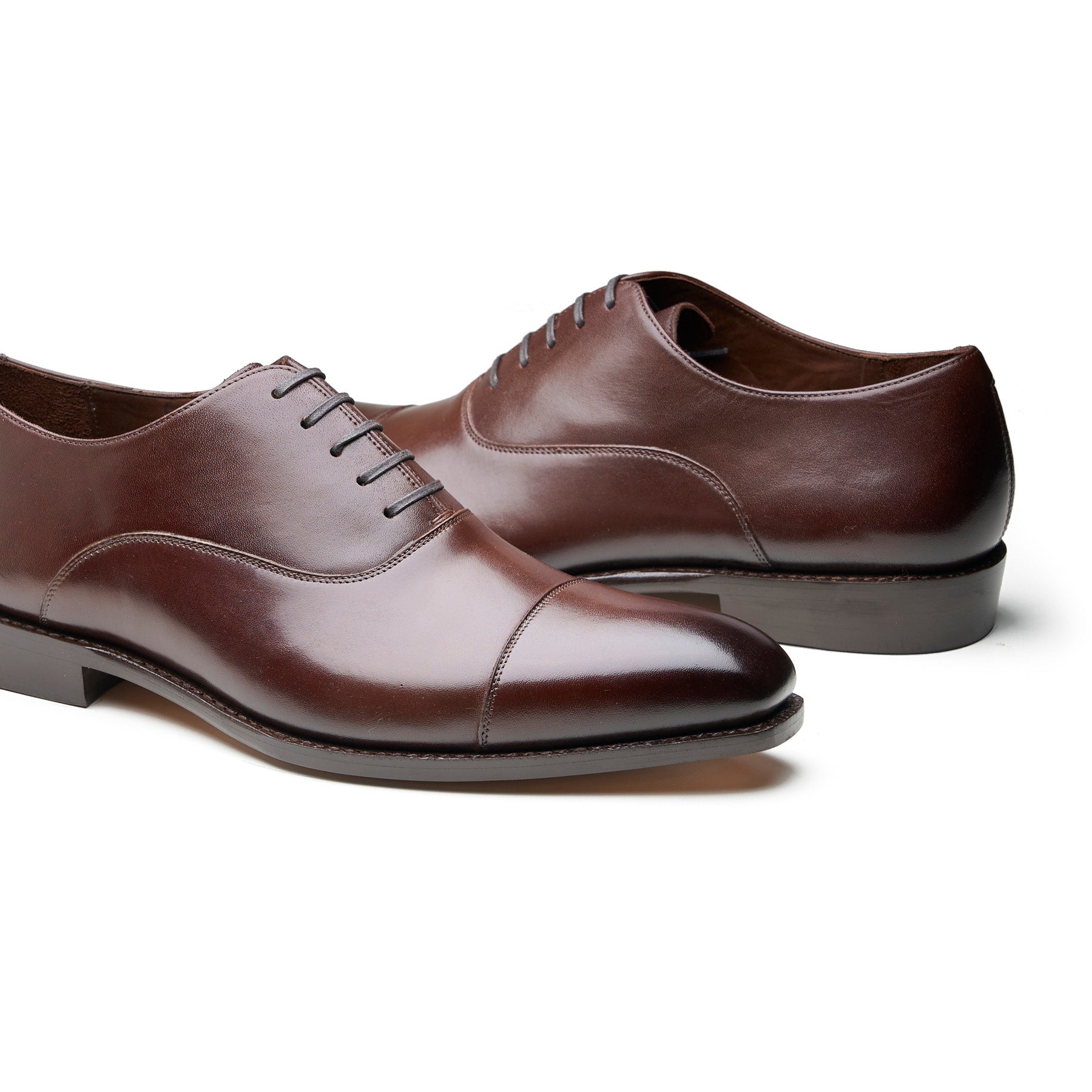 Oscar, Cap-toe Oxford - Brown | Hand Welted | Classics Collection