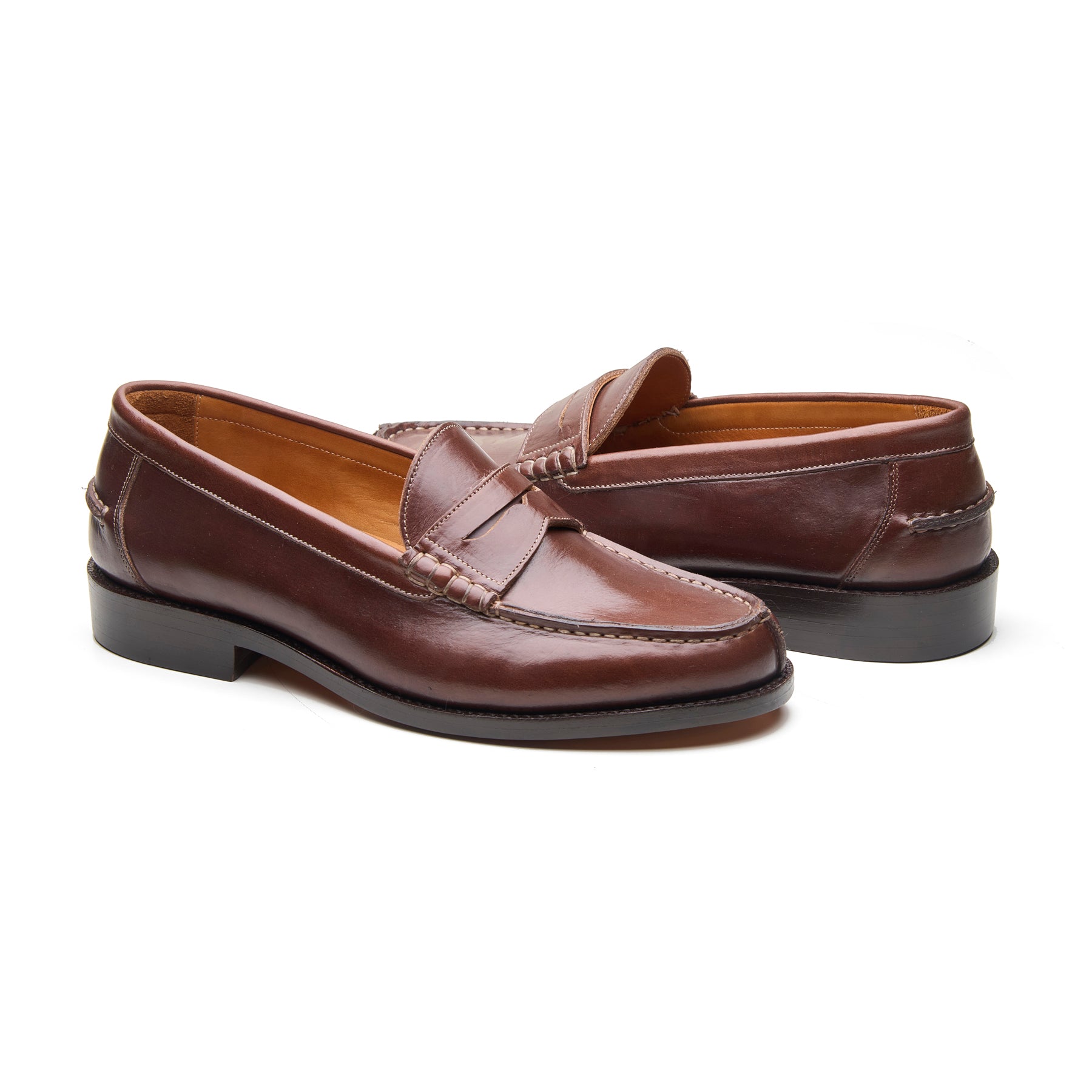 Niagara, Norwegian Split Toe Loafer - Brown Chromexcel | Goodyear Welted