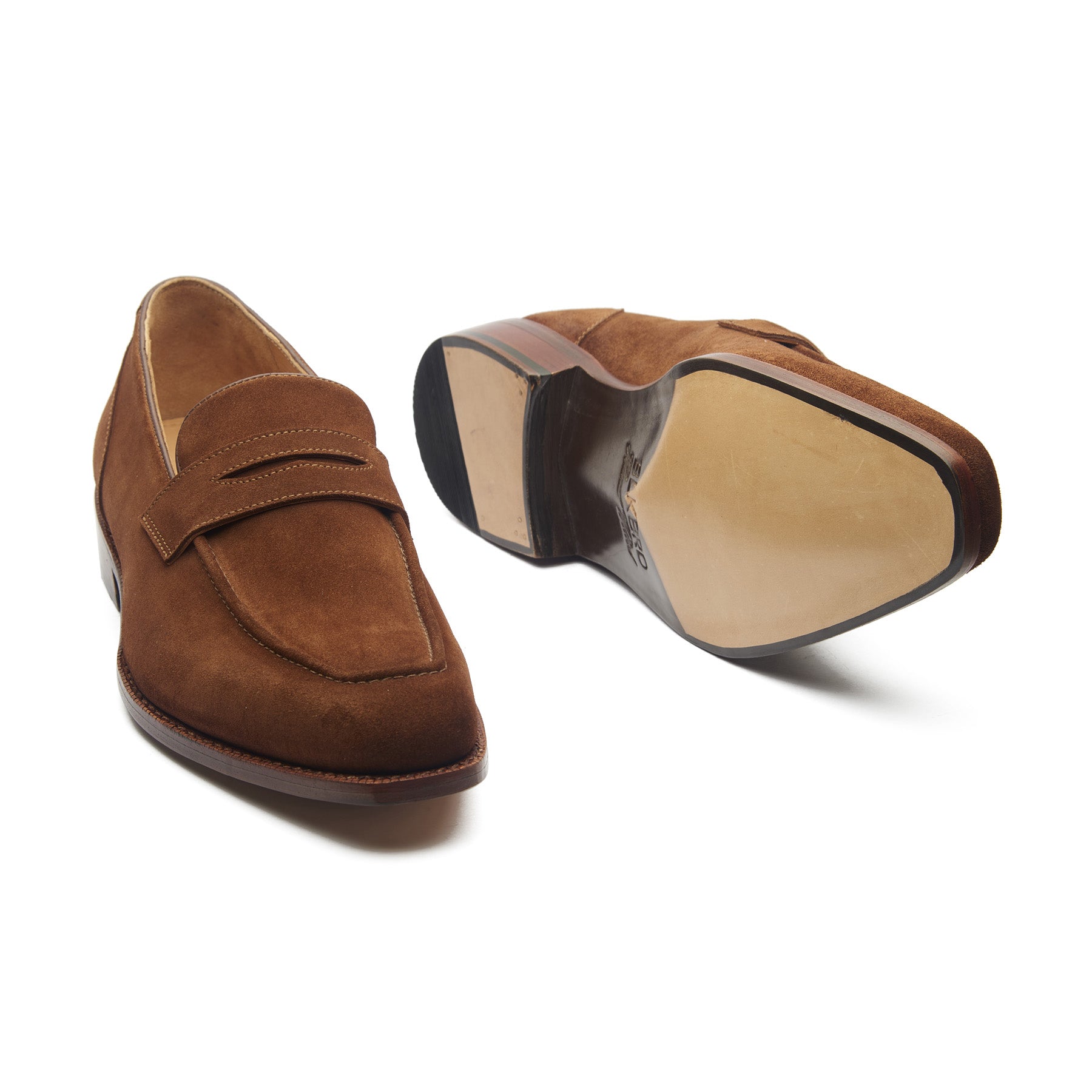 Rocco, Penny Loafer - Castorino Suede French Brown | Summer Classics