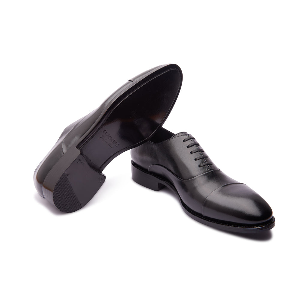 Romero, Cap-toe Oxford - Black | The Classics - BLKBRD SHOEMAKER