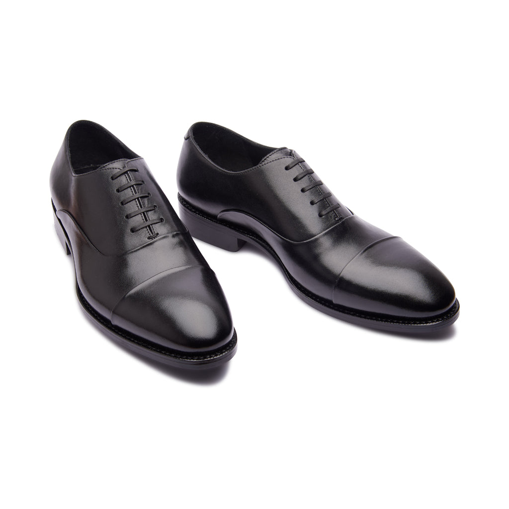 Romero, Cap-toe Oxford - Black | The Classics - BLKBRD SHOEMAKER
