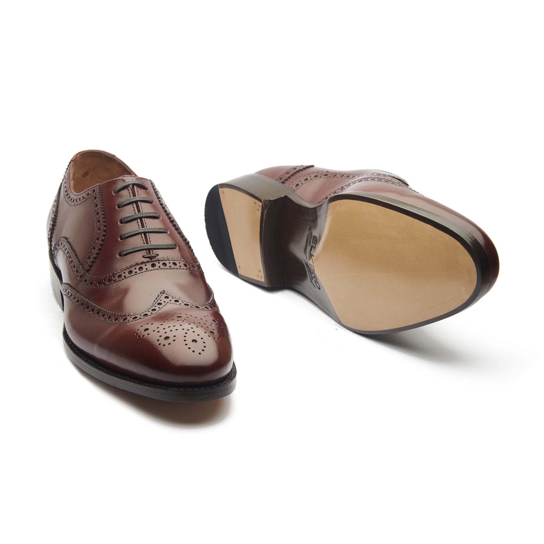 Marcell, Full Brogue Oxford - London Tan Calf | Classics