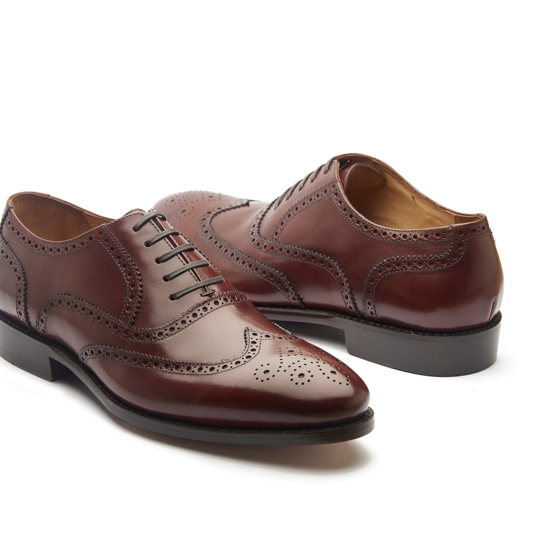 Marcell, Full Brogue Oxford - London Tan Calf | Classics