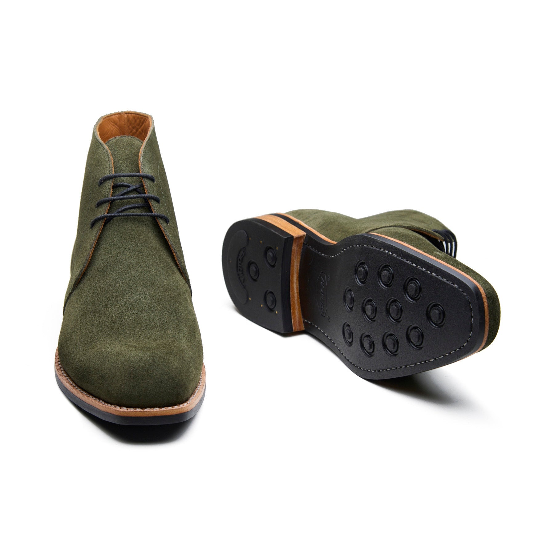 McClure, Chukka Boot - Olive Go Rain Suede | Summer Classics