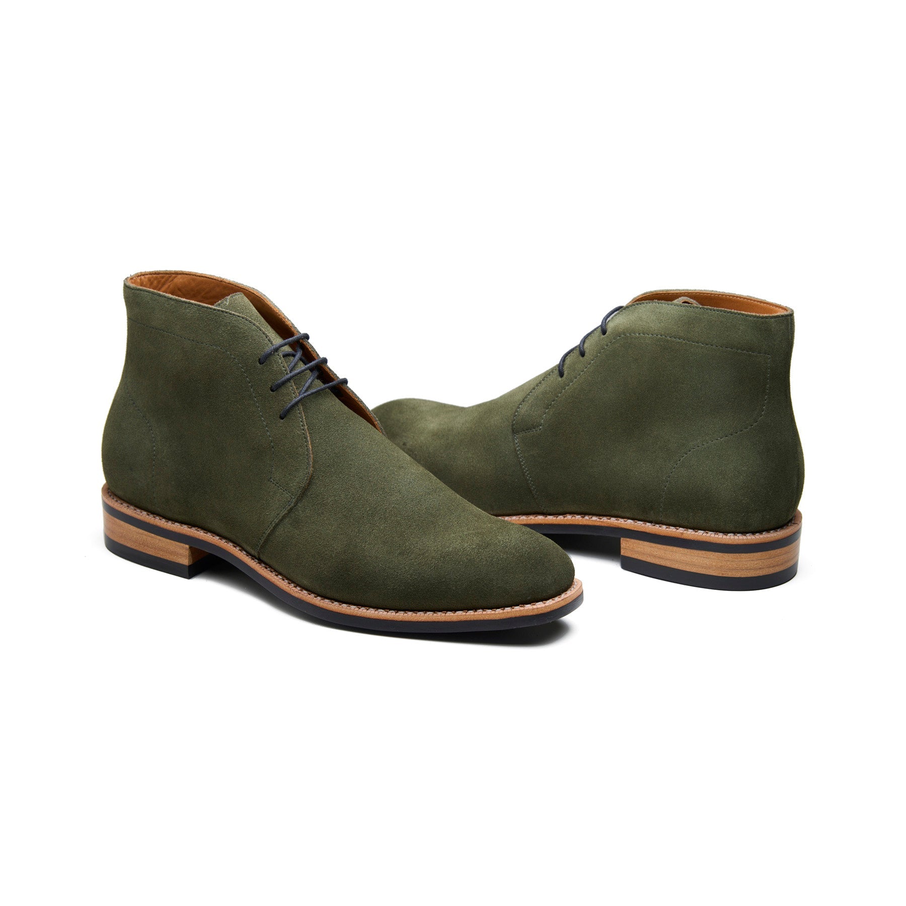 McClure, Chukka Boot - Olive Go Rain Suede | Summer Classics