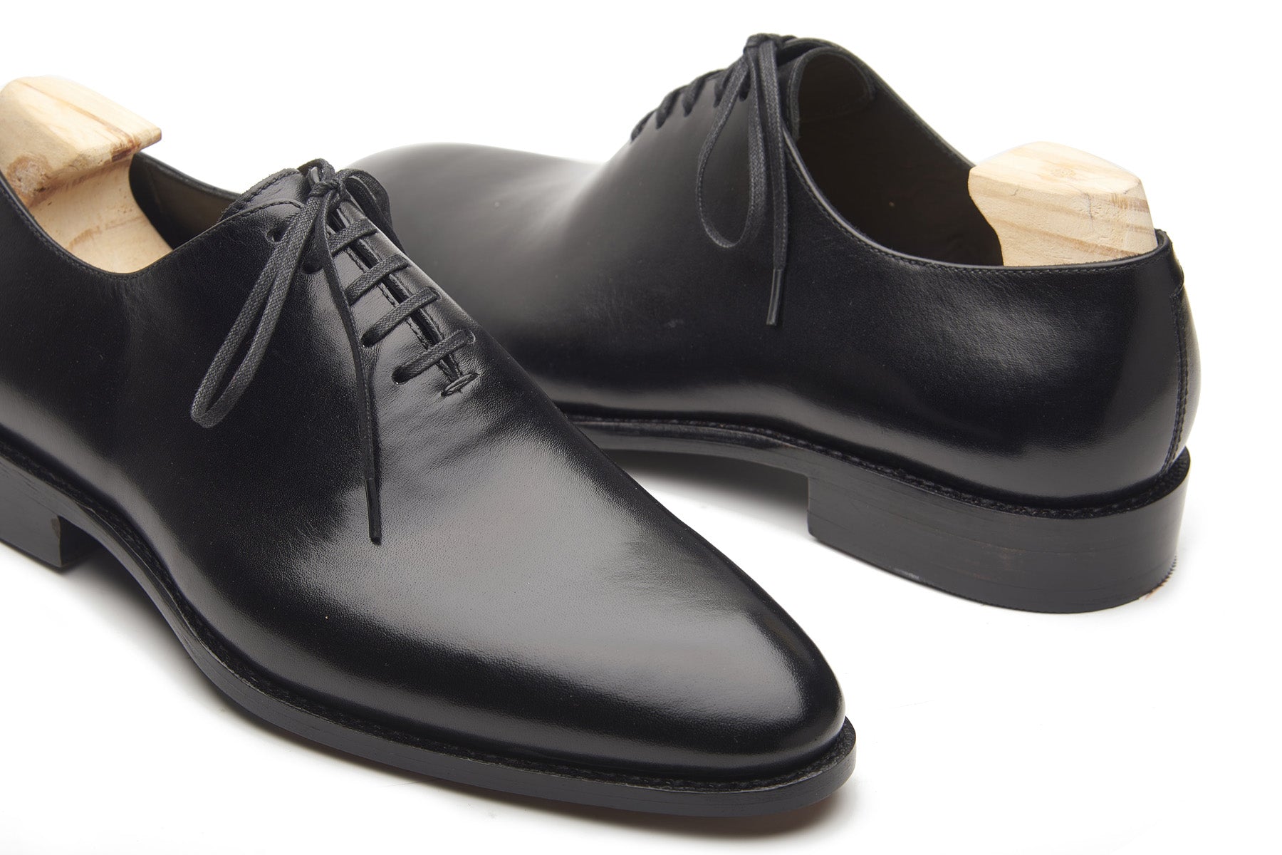Valentin, Whole-Cut Oxford - Black | Hand Welted | Classics Collection