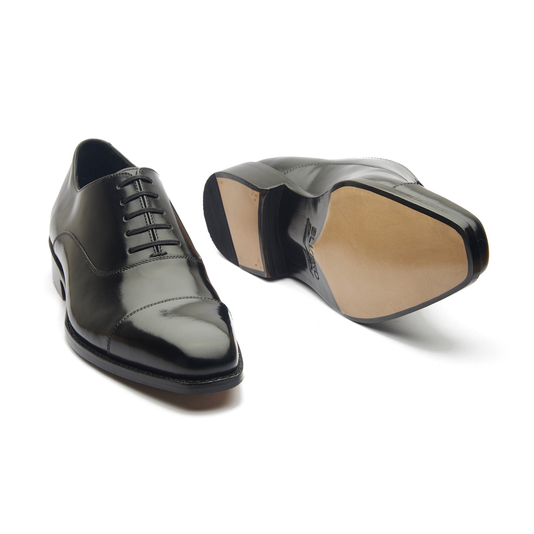 Oscar, Cap-toe Oxford - Black Aniline Calf | Classics