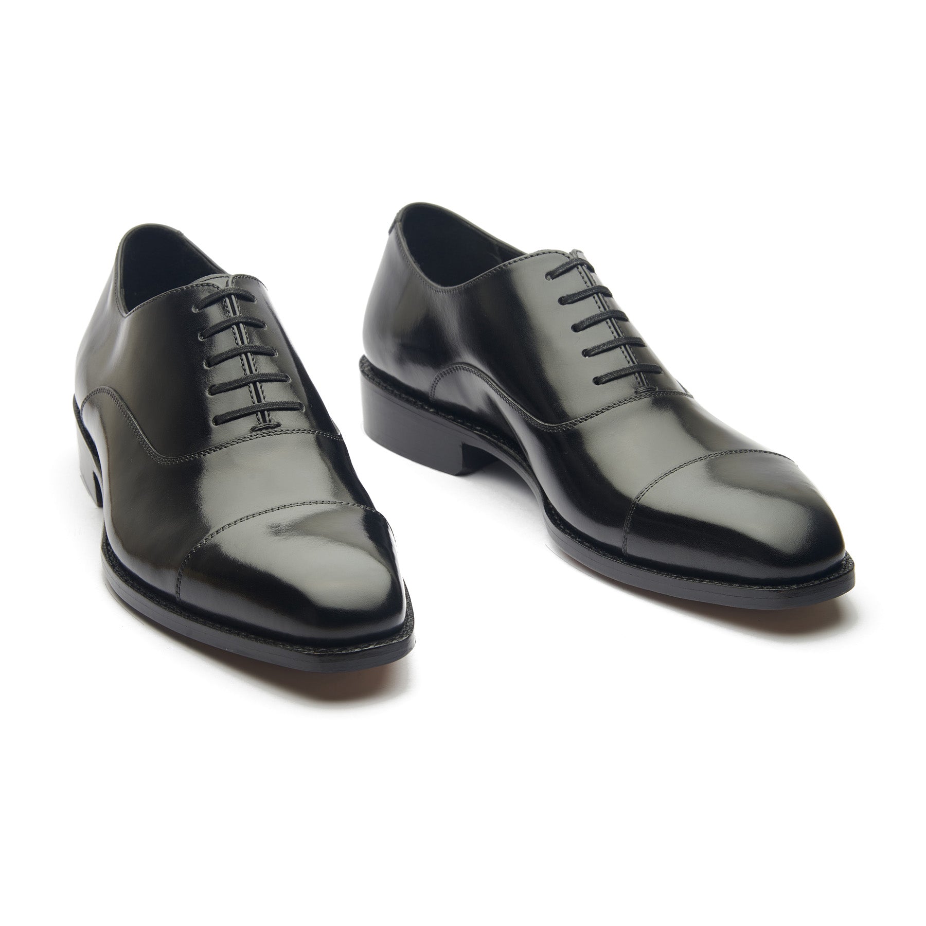 Oscar, Cap-toe Oxford - Black Aniline Calf | Classics
