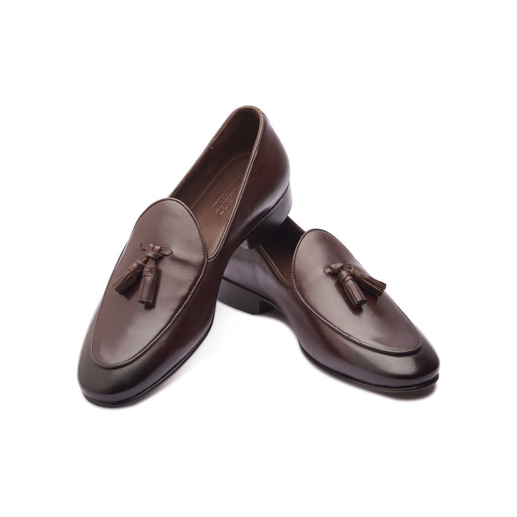 René, Tassel Loafer - Brown | The Classics - BLKBRD SHOEMAKER