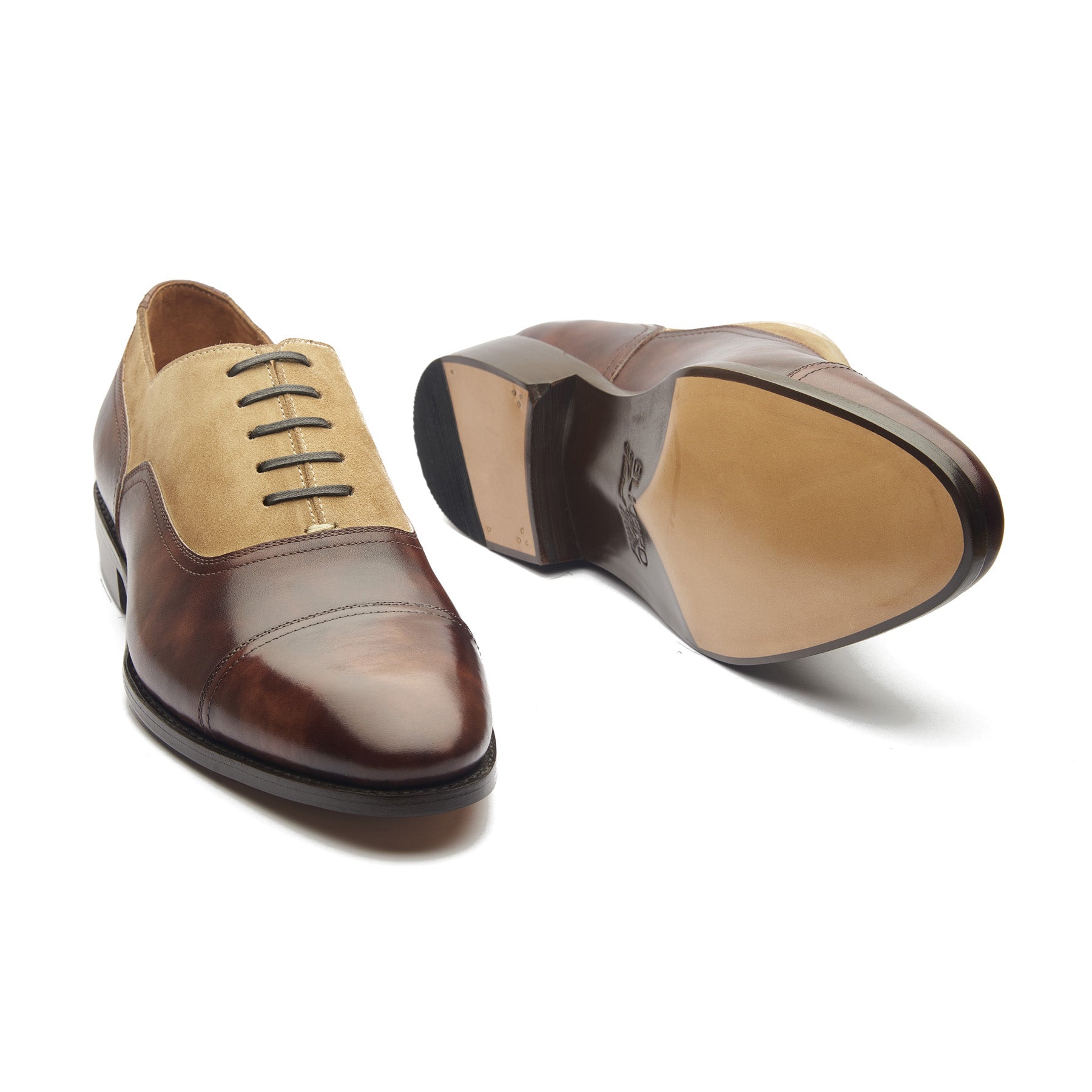 Enzo, Contemporary Balmoral - Brown Museum Calf | Hand Welted Contemporary Classics