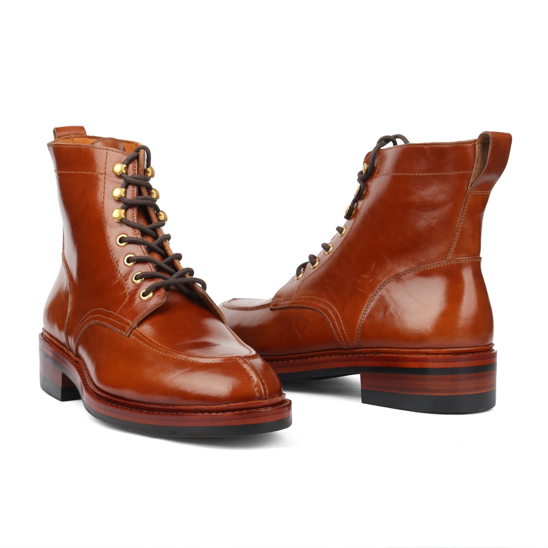 Fred, Norwegian Toe Boot - Toscanello Horserump | Hand Welted Boots 2.0