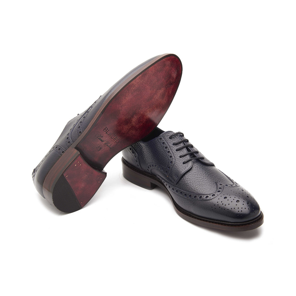 Carl Goodyear Welted Wingtip Derby Sole View
