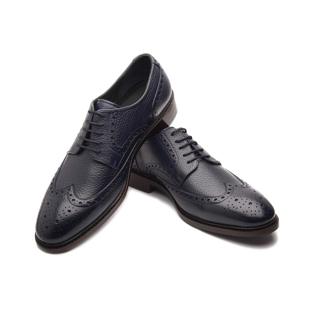 Carl Goodyear Welted Wingtip Derby Shoe Medial View