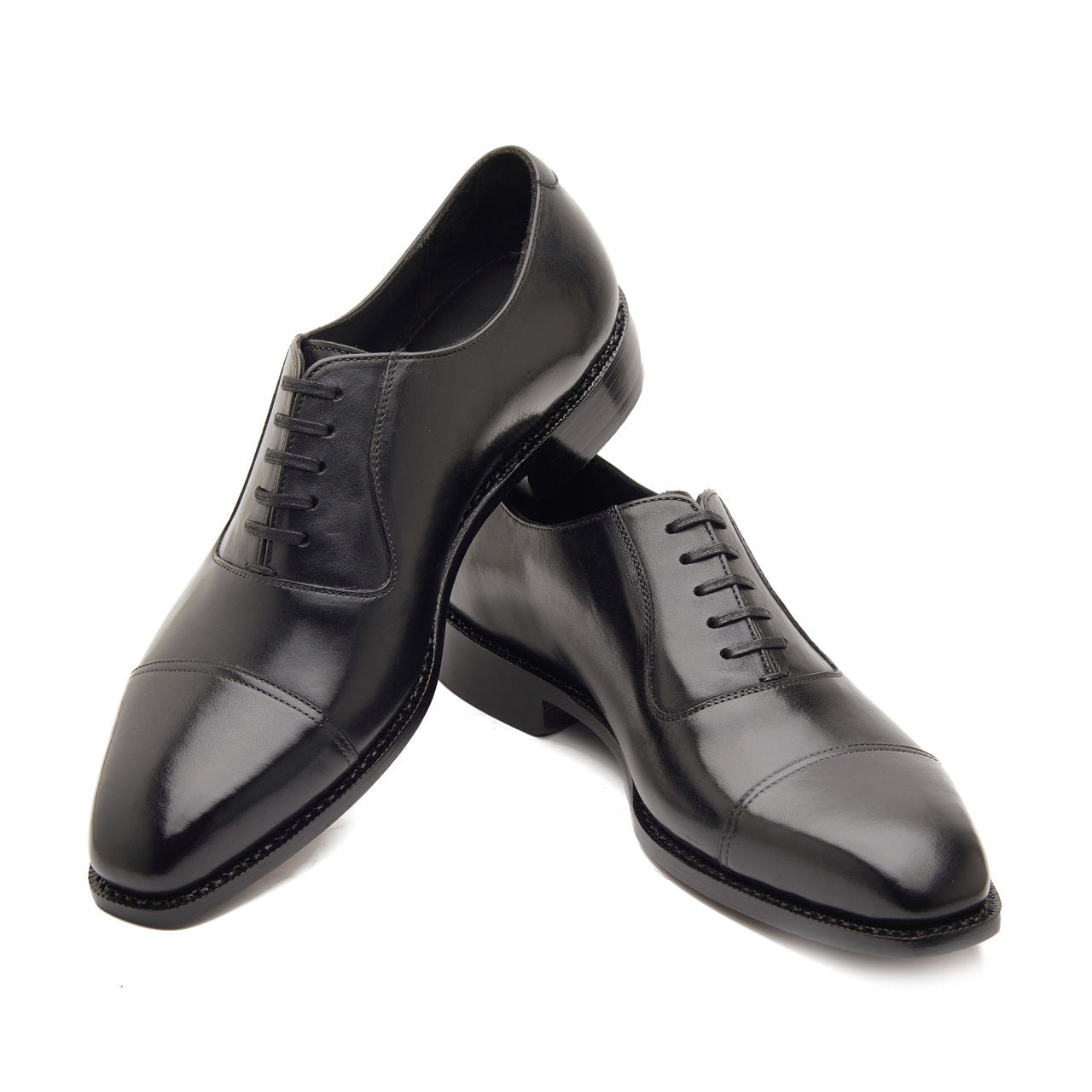 Adele, Adelaide Oxford - Black | Hand Welted Classics