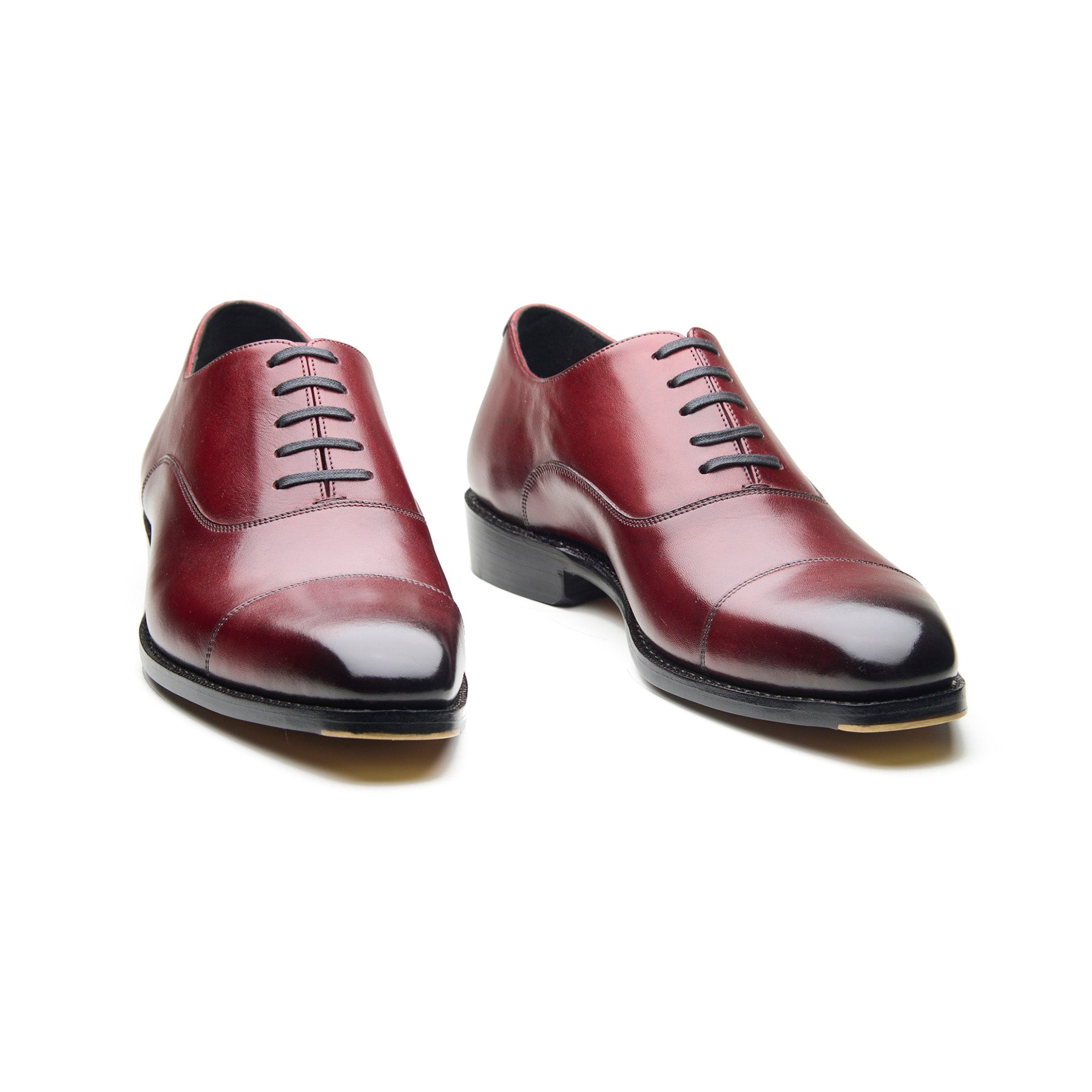 Oscar, Cap-toe Oxford - Carmine | Hand Welted | Classics Collection