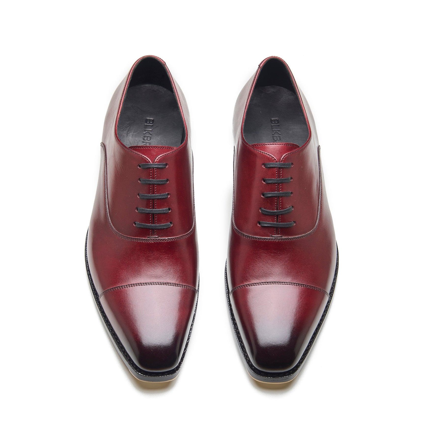 Oscar, Cap-toe Oxford - Carmine | Hand Welted | Classics Collection