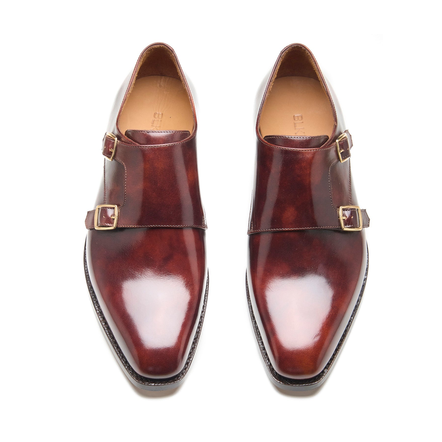 Velar-X, Double Monk Strap - Chestnut Museum Calf | New Age