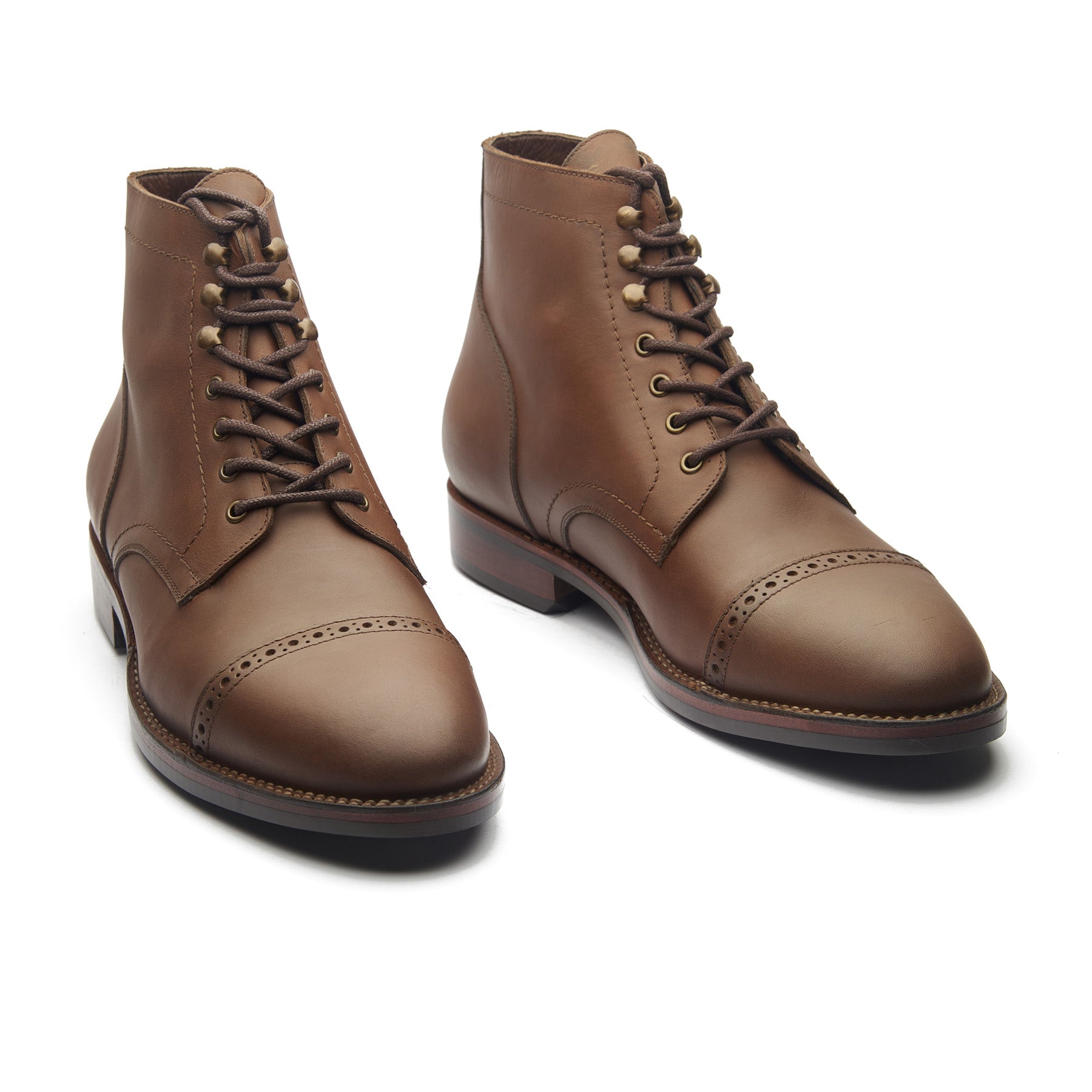 Luchador, Service Boot - Brown Waxy Pullup | Stitchdown Construction