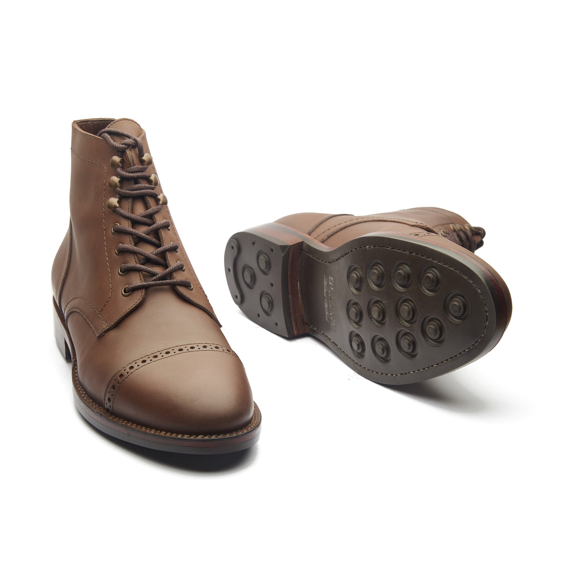 Luchador, Service Boot - Brown Waxy Pullup | Stitchdown Construction