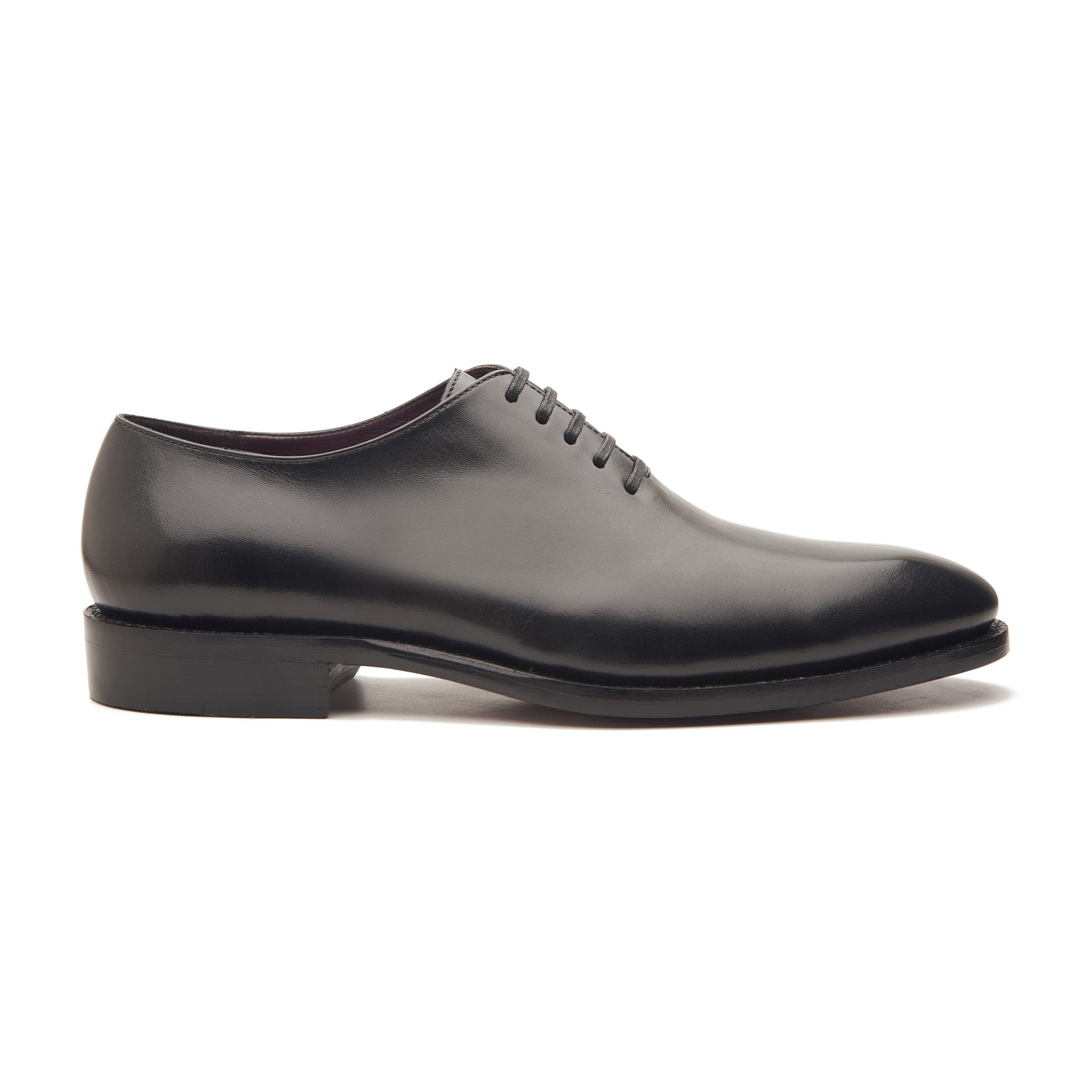 Constance-X, True Seamless Whole-Cut - Black | Hand Welted