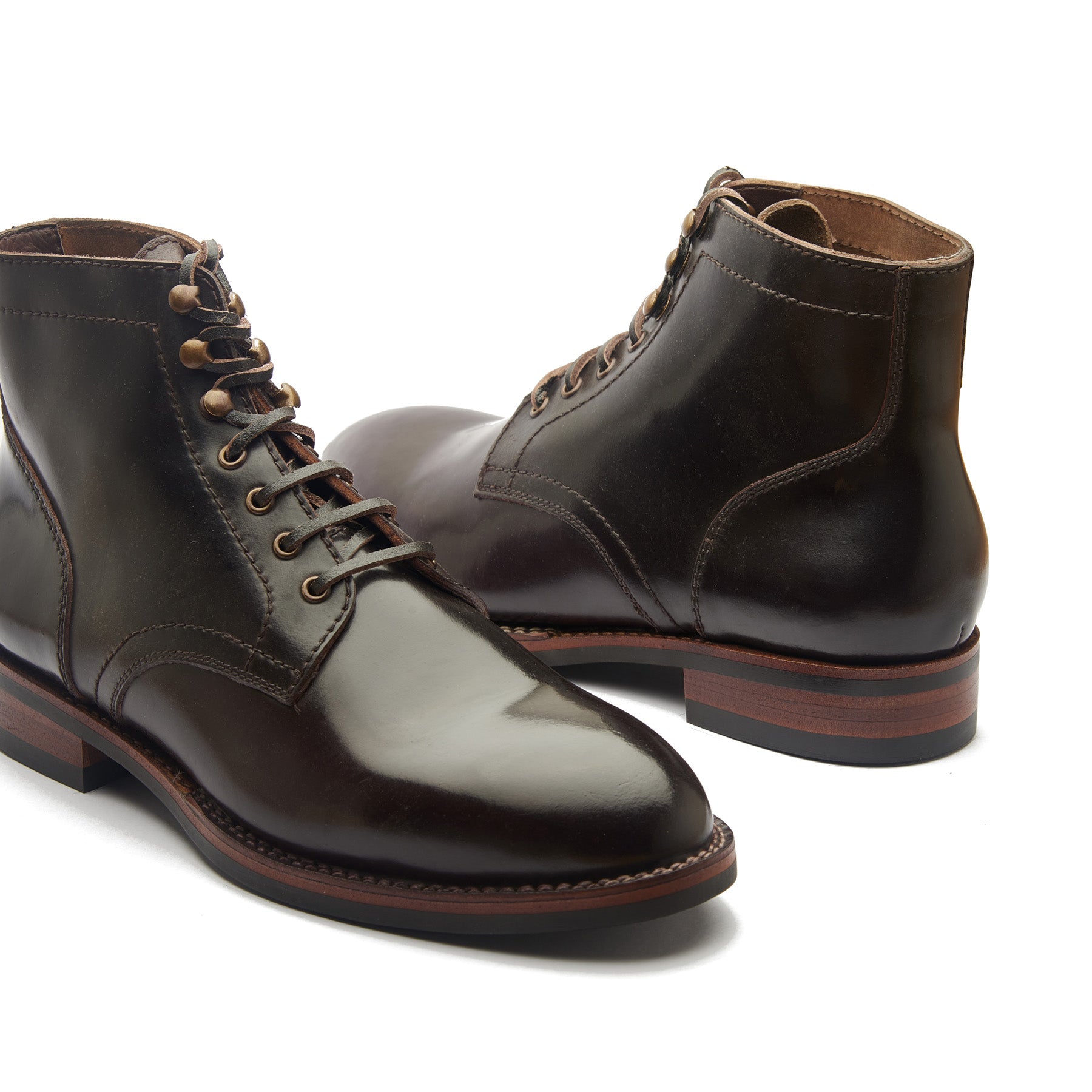 Rudiger, Service Boot - Shell Cordovan Color#8 | Cordovan Series