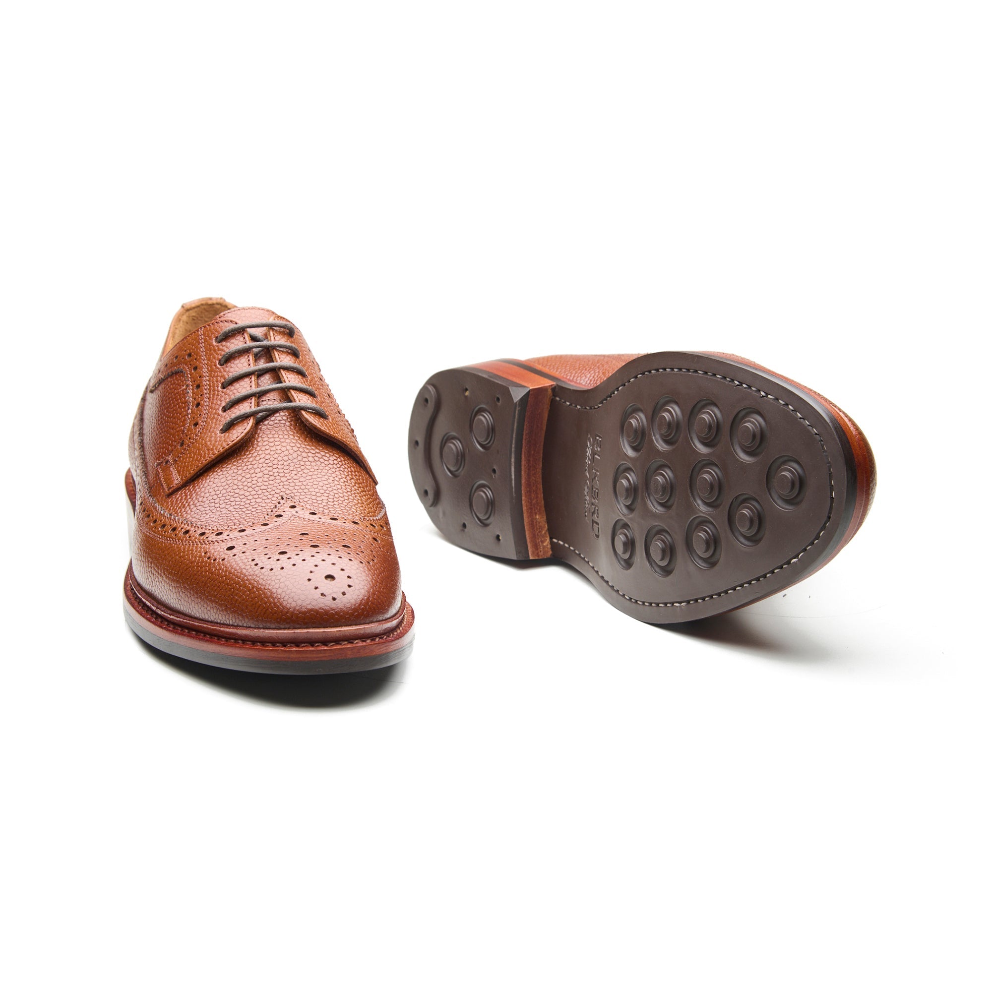 Raife, Longwing Blucher - Cognac Scotch Grain | Contemporary Classics