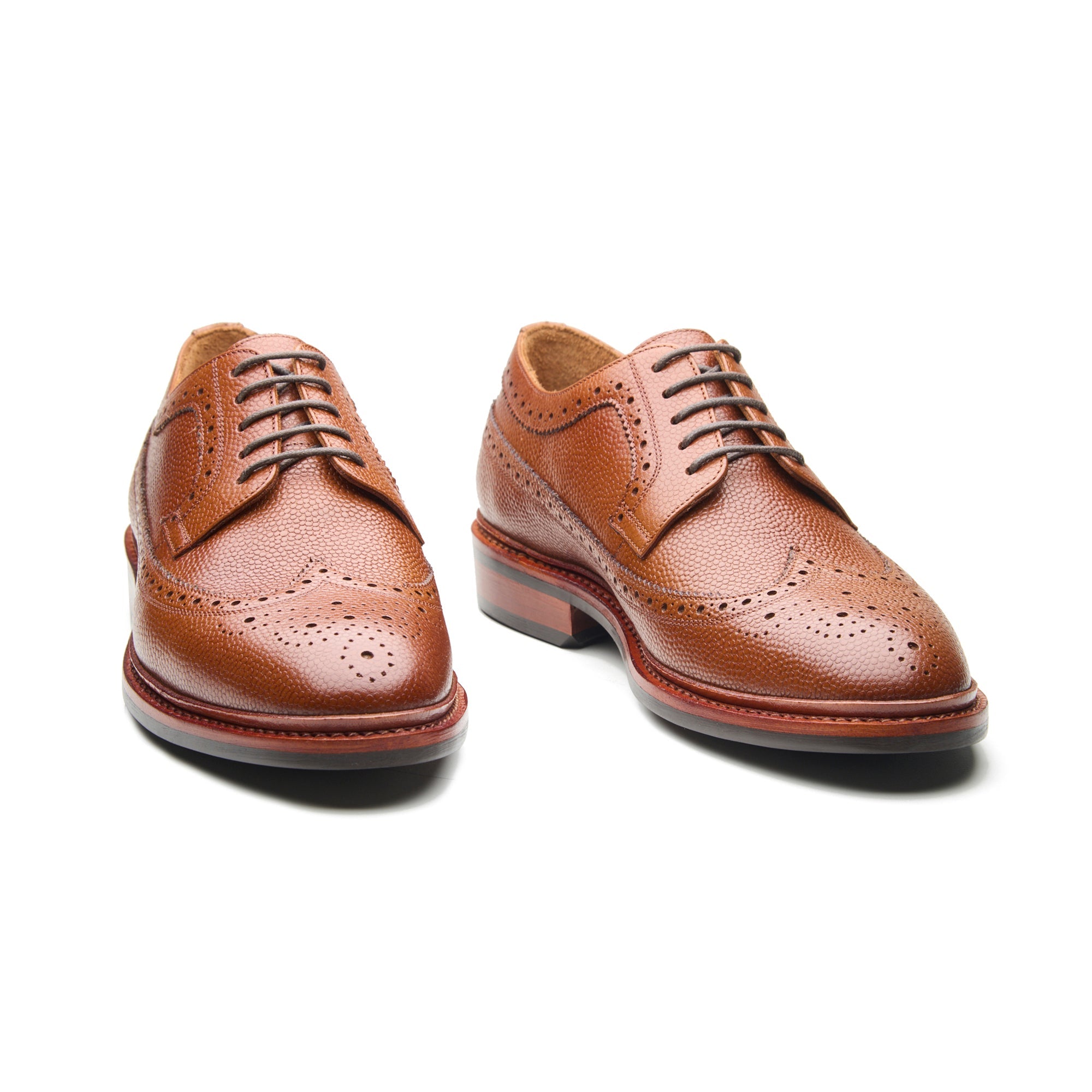 Raife, Longwing Blucher - Cognac Scotch Grain | Contemporary Classics