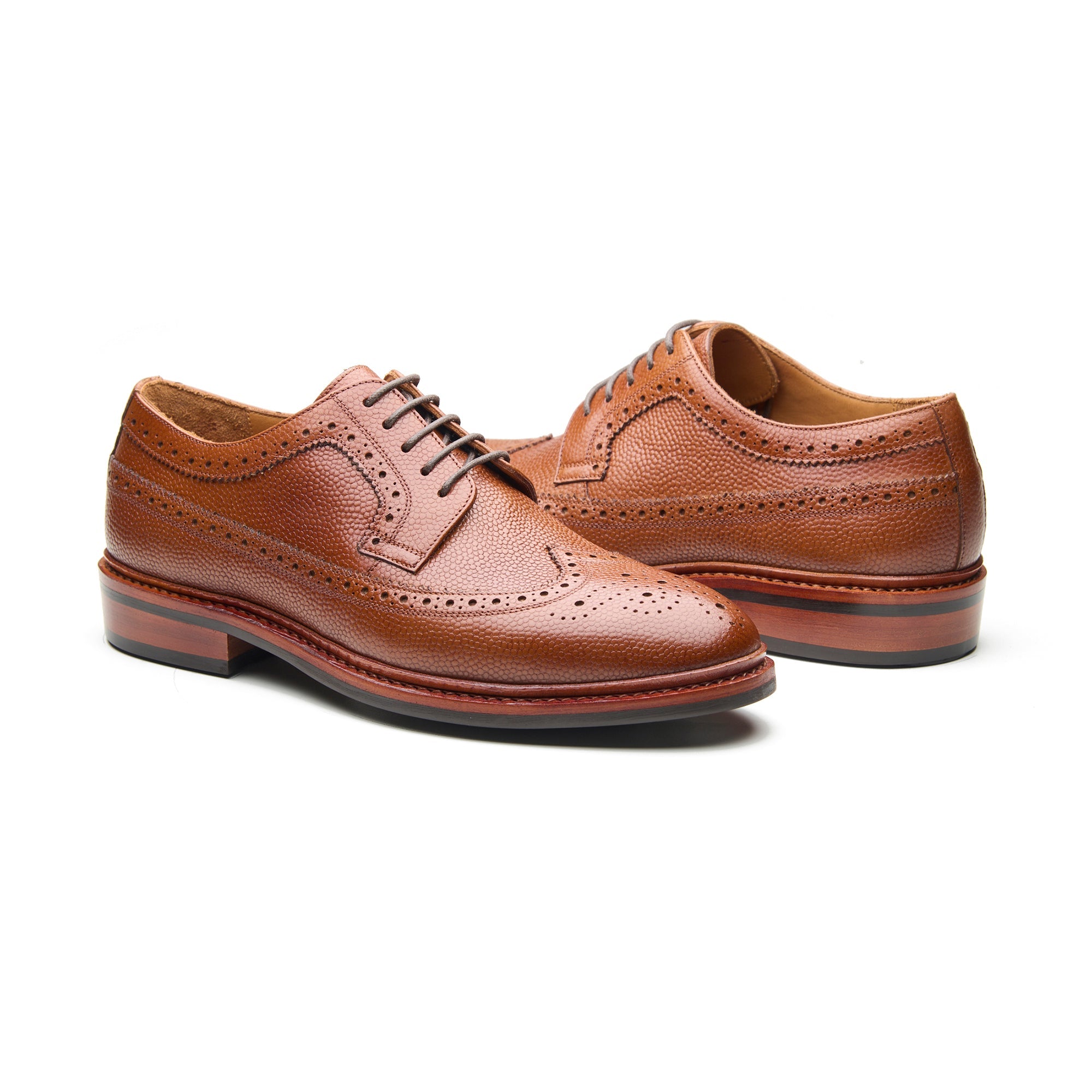 Raife, Longwing Blucher - Cognac Scotch Grain | Contemporary Classics