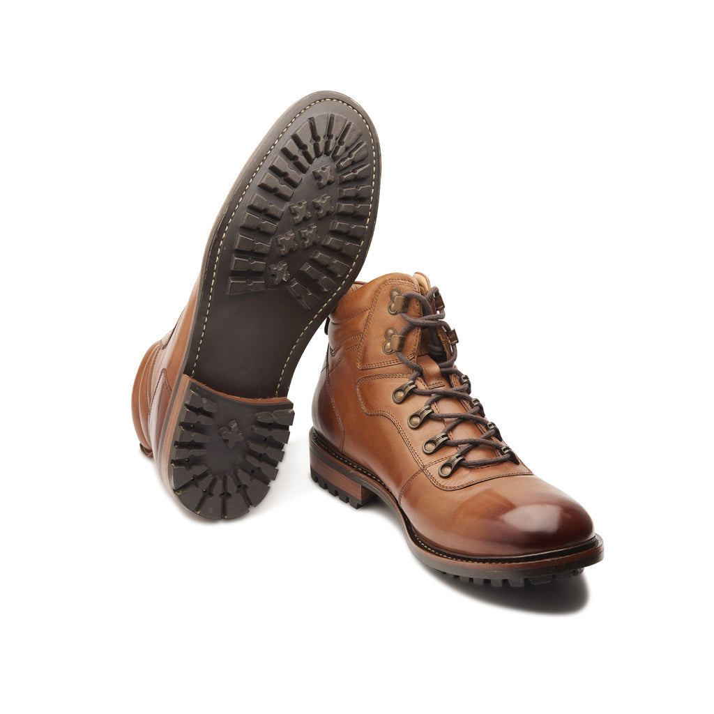 Bulwark, Trek Boot - Cognac | Hand Welted