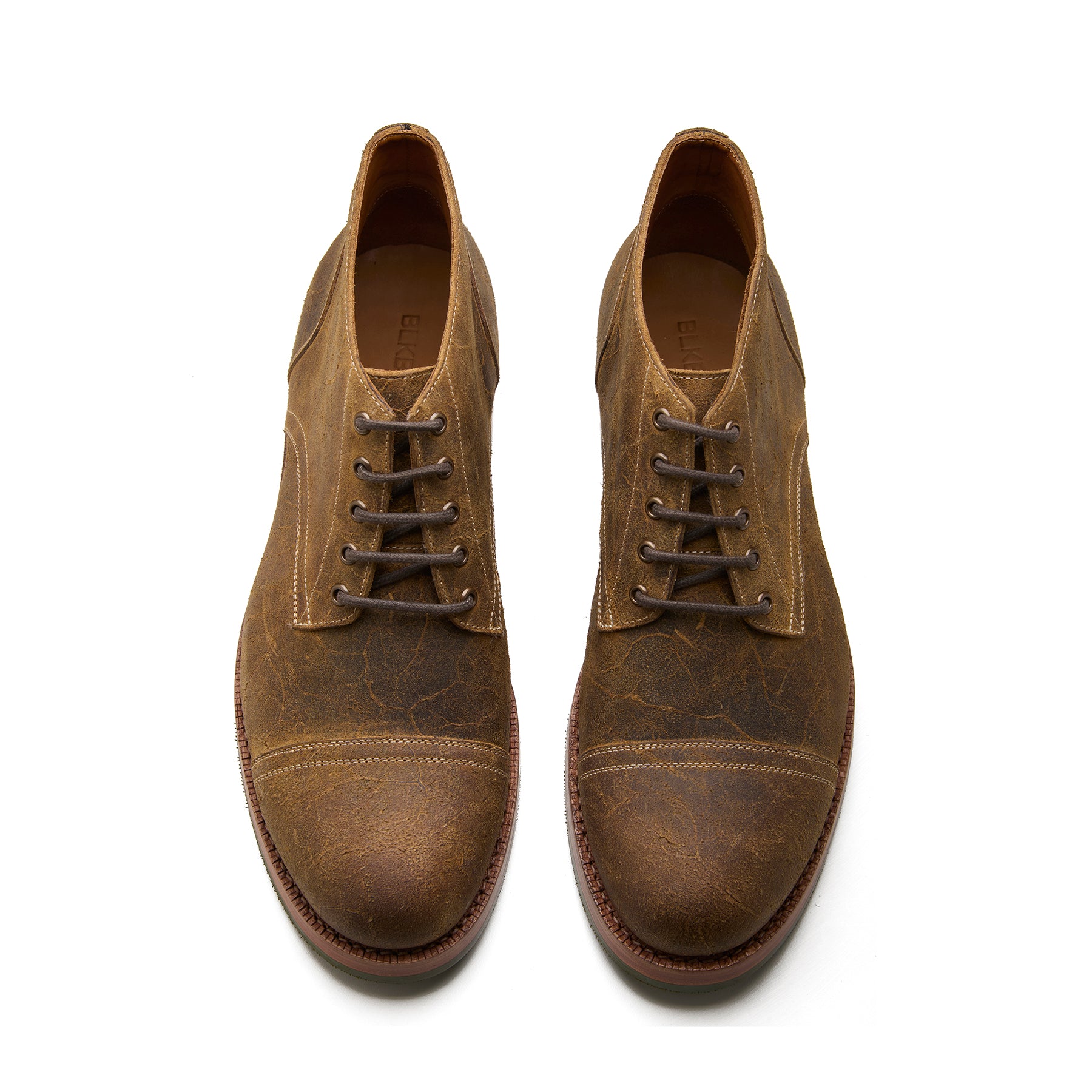 Walberg-X, 5 Eyelet Chukka Boot - Teak Waxy Mohawk