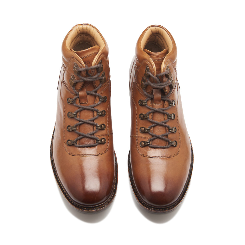 Bulwark, Trek Boot - Cognac | Hand Welted