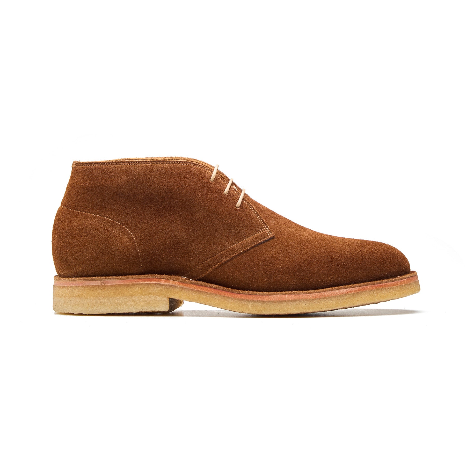 Kingston, Desert Boot - Snuff Kudu Reverse Suede | BLKBRD4.0