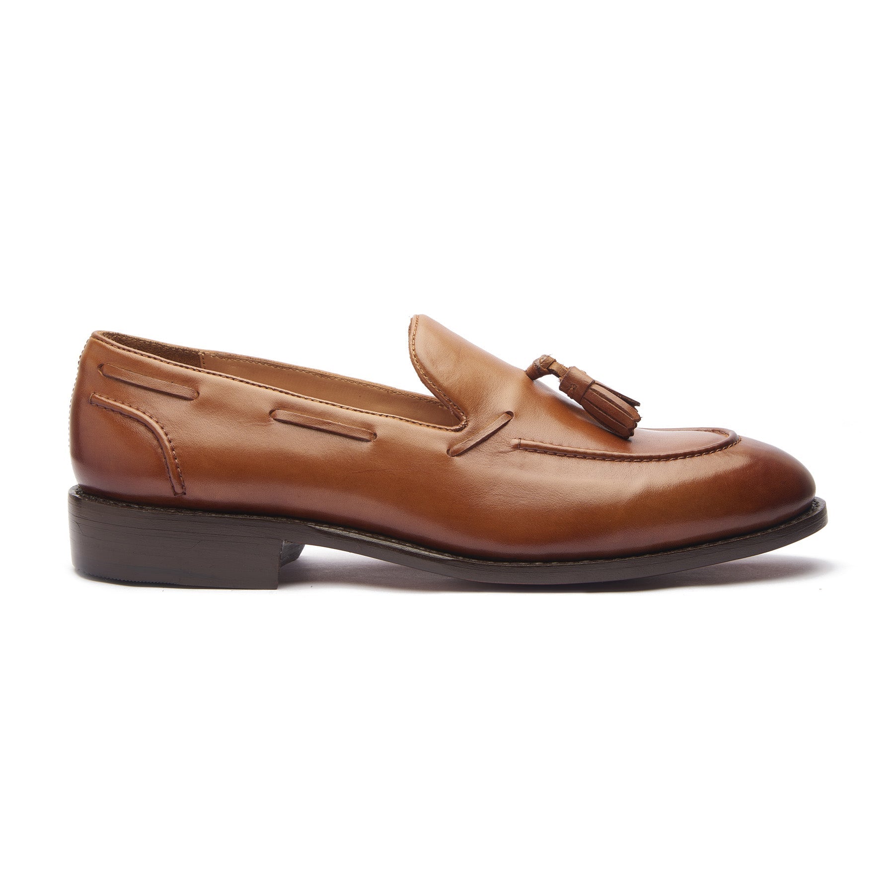 Royce, Tassel Loafer - Cognac | Hand Welted