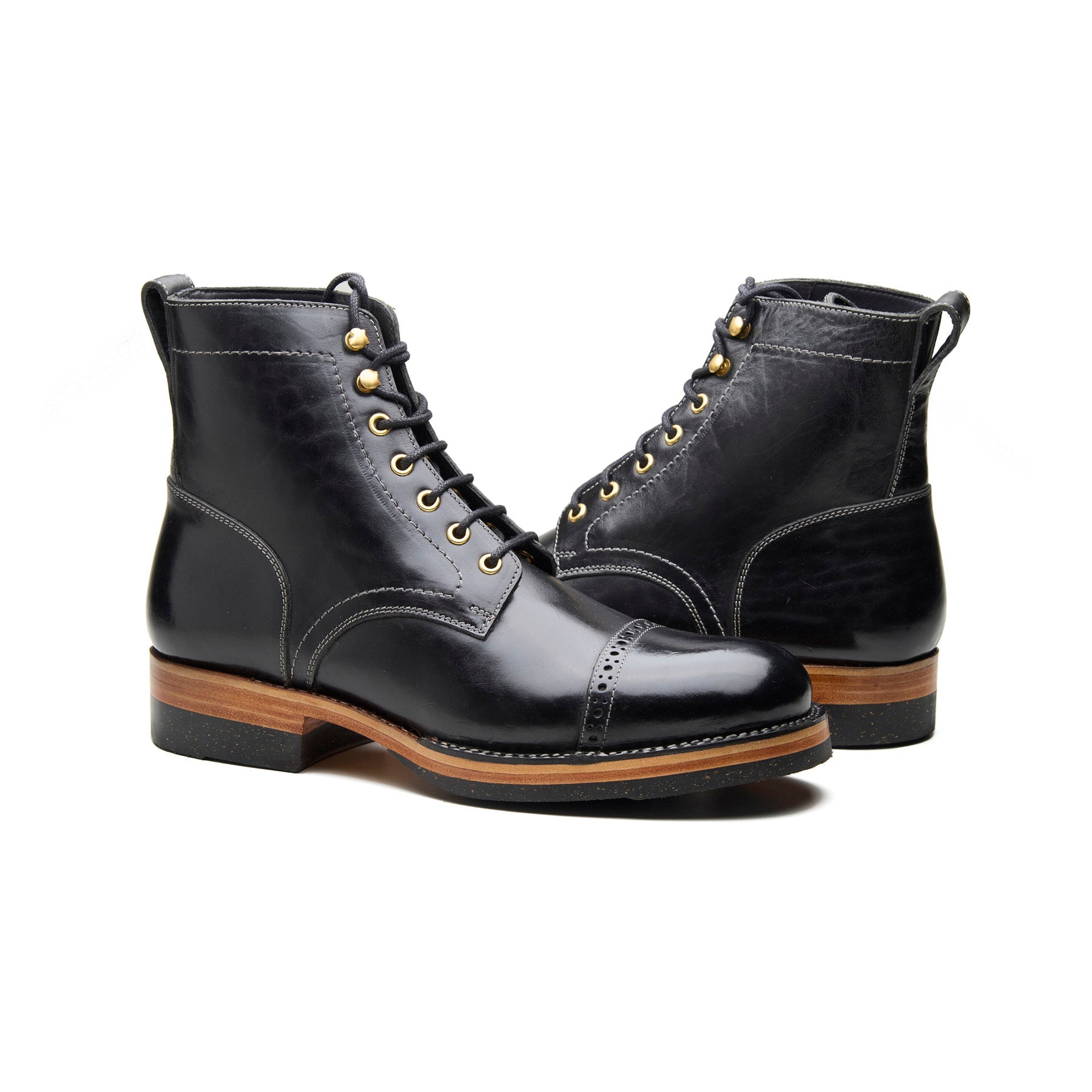 Luchador-Z, Service Boot - Black Horserump | Boots 3.0