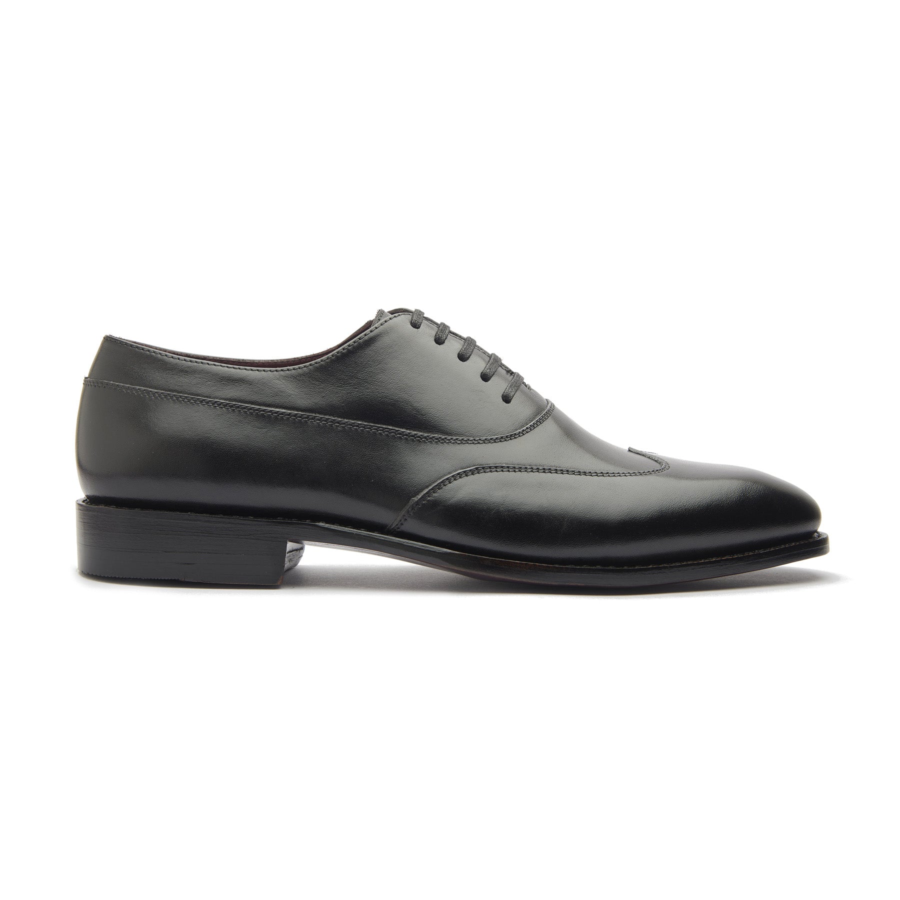 Jrgen, Austerity Wingtip Spiral Oxford - Black Calf | Hand Welted Spi Jrgen, Austerity Wingtip Spiral Oxford - Black Calf | Hand Welted Spi