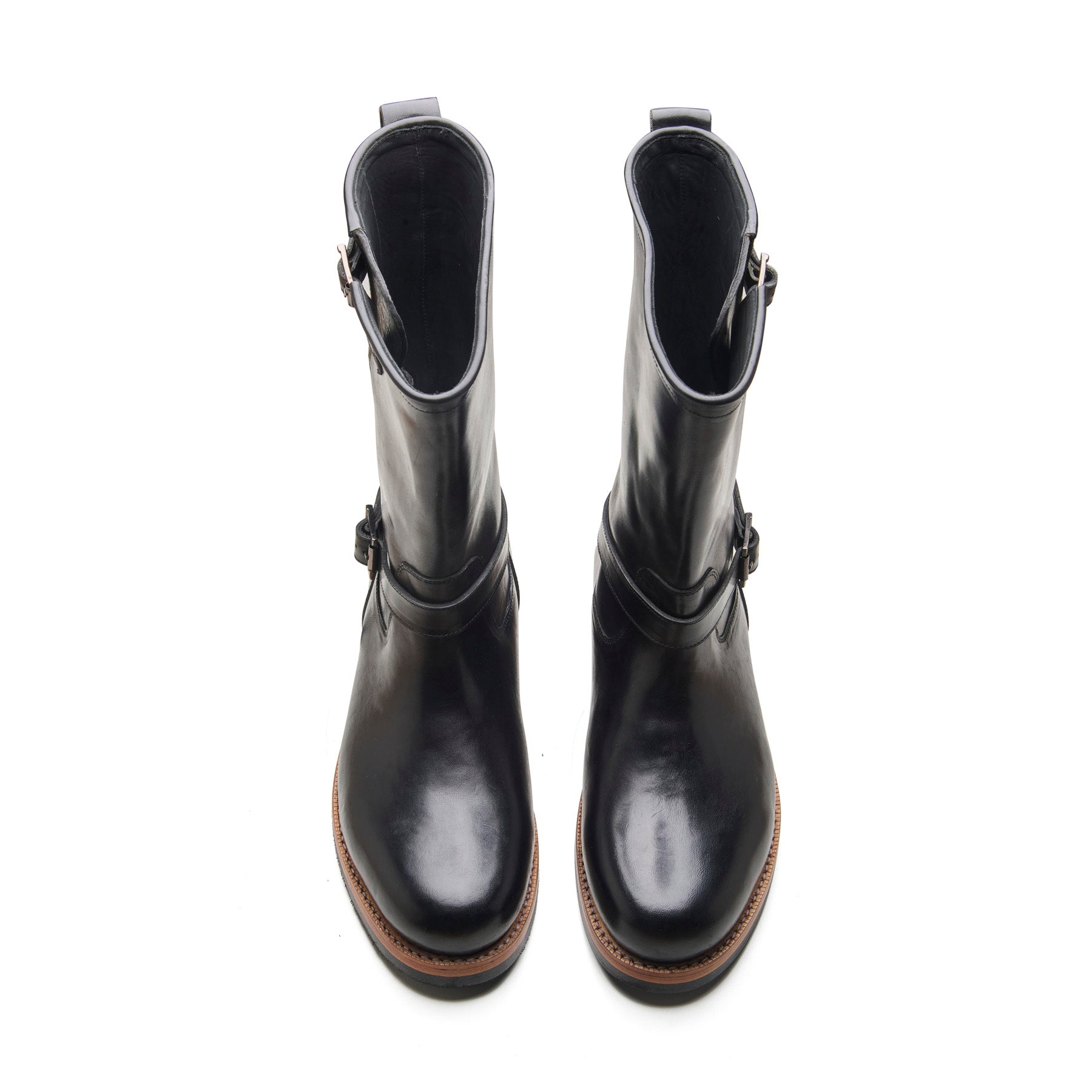 The Sentinel, Engineer Boot - Black Horserump | Boots 3.0