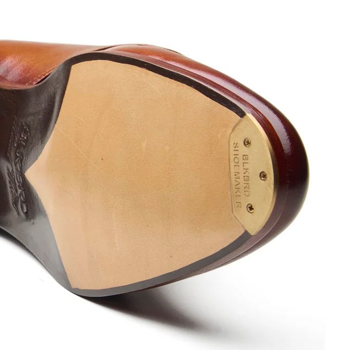 Brass Tap Toe (Add-On for Leather Soles)