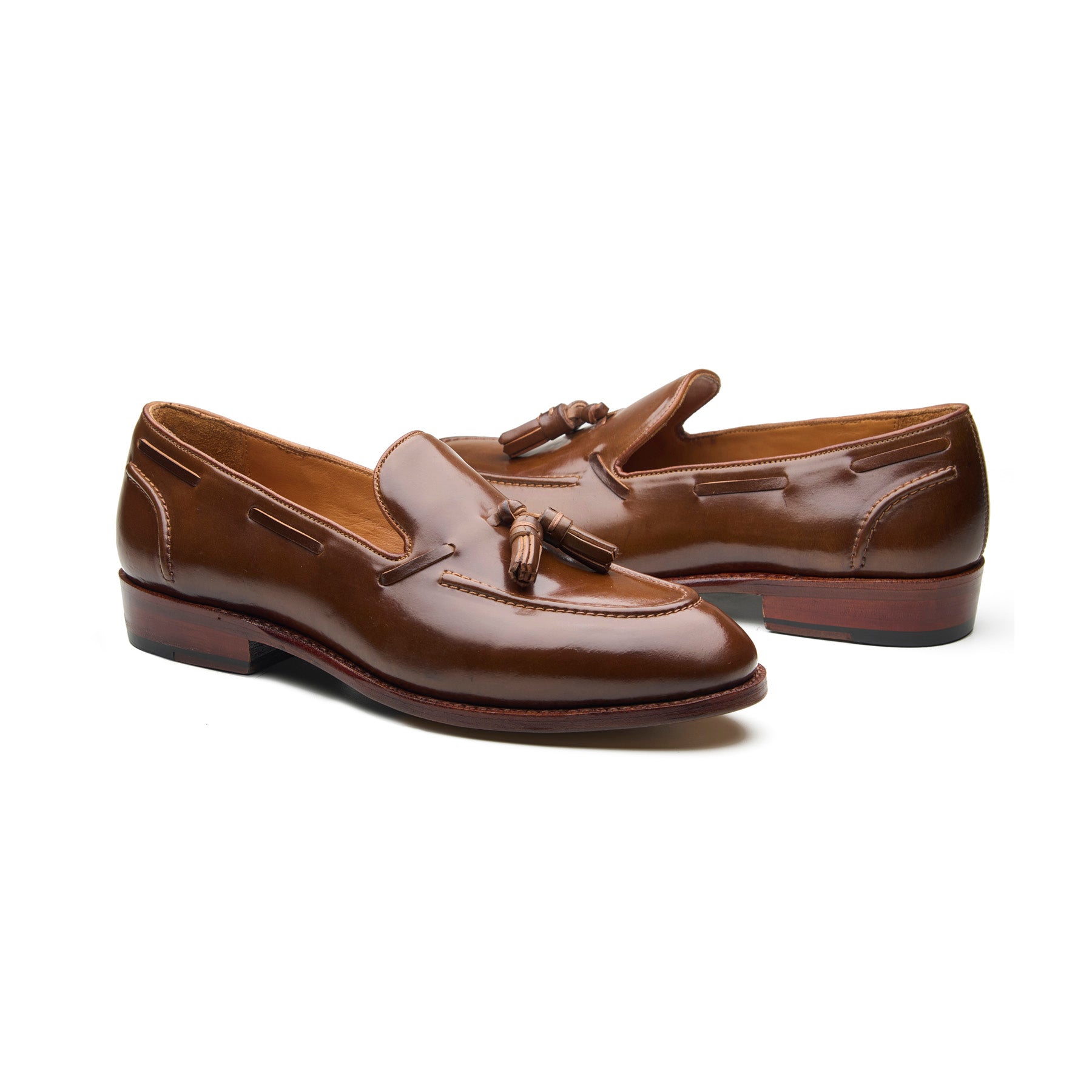 Royce, Tassel Loafer - Shell Cordovan Mahogany | Cordovan Series
