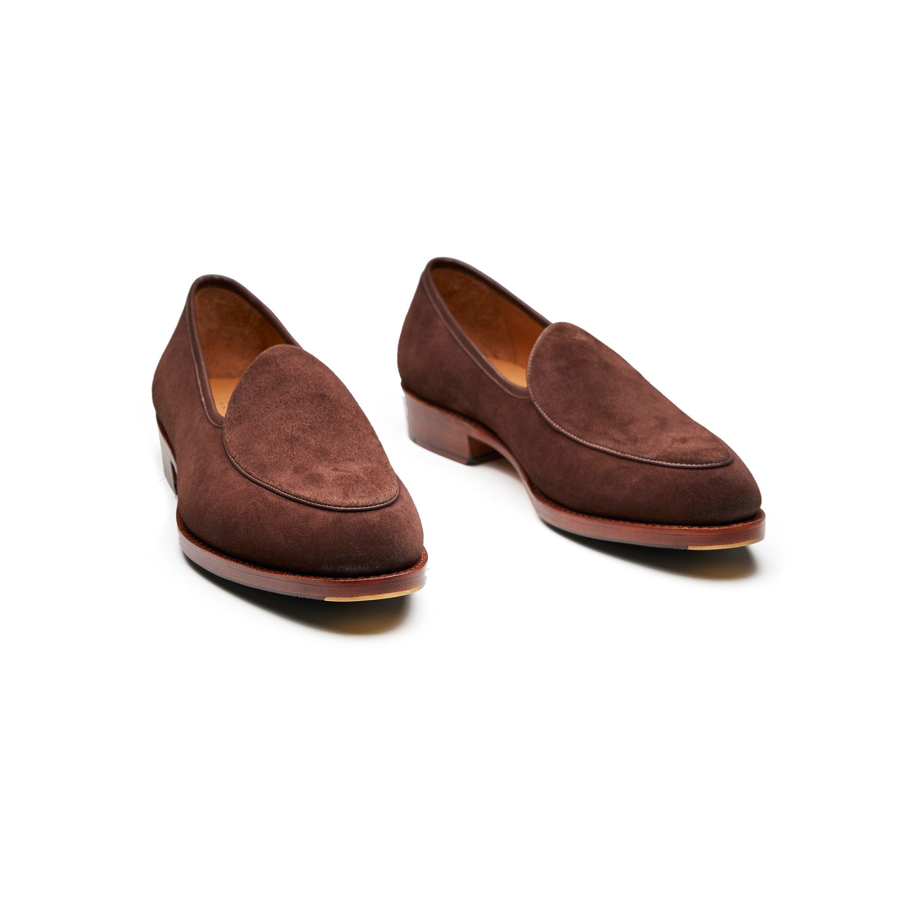 Jules, Belgian Loafer - French Brown Calf Suede | Summer Classis