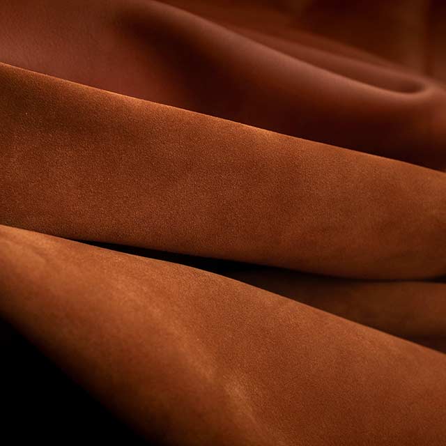ZONTA, Castorino Suede - Cashew, Fox, Pinna Marone, Bottle Green, Black, French Brown